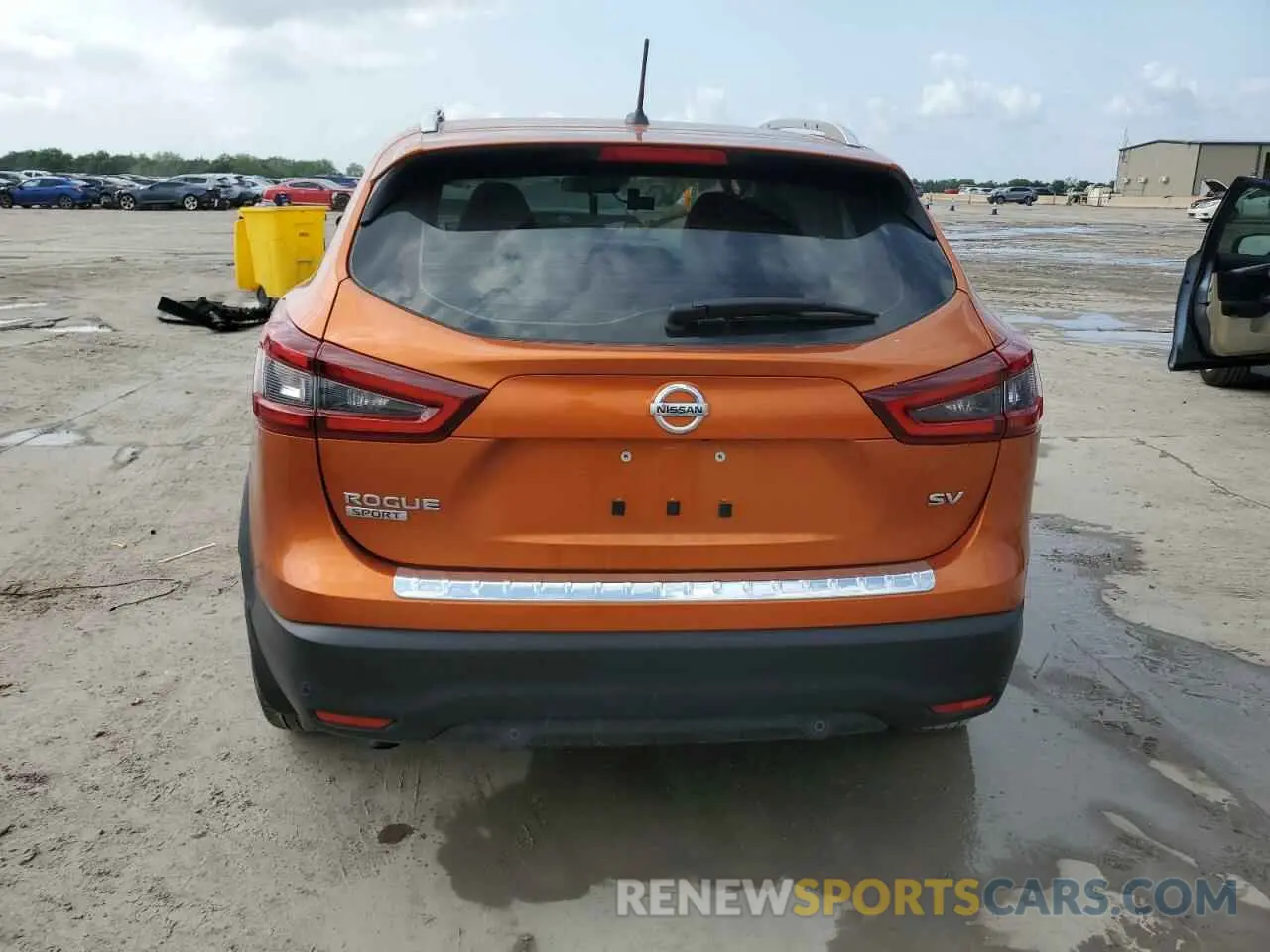 6 fotografías del automóvil dañado JN1BJ1BV0MW316816 NISSAN ROGUE 2021