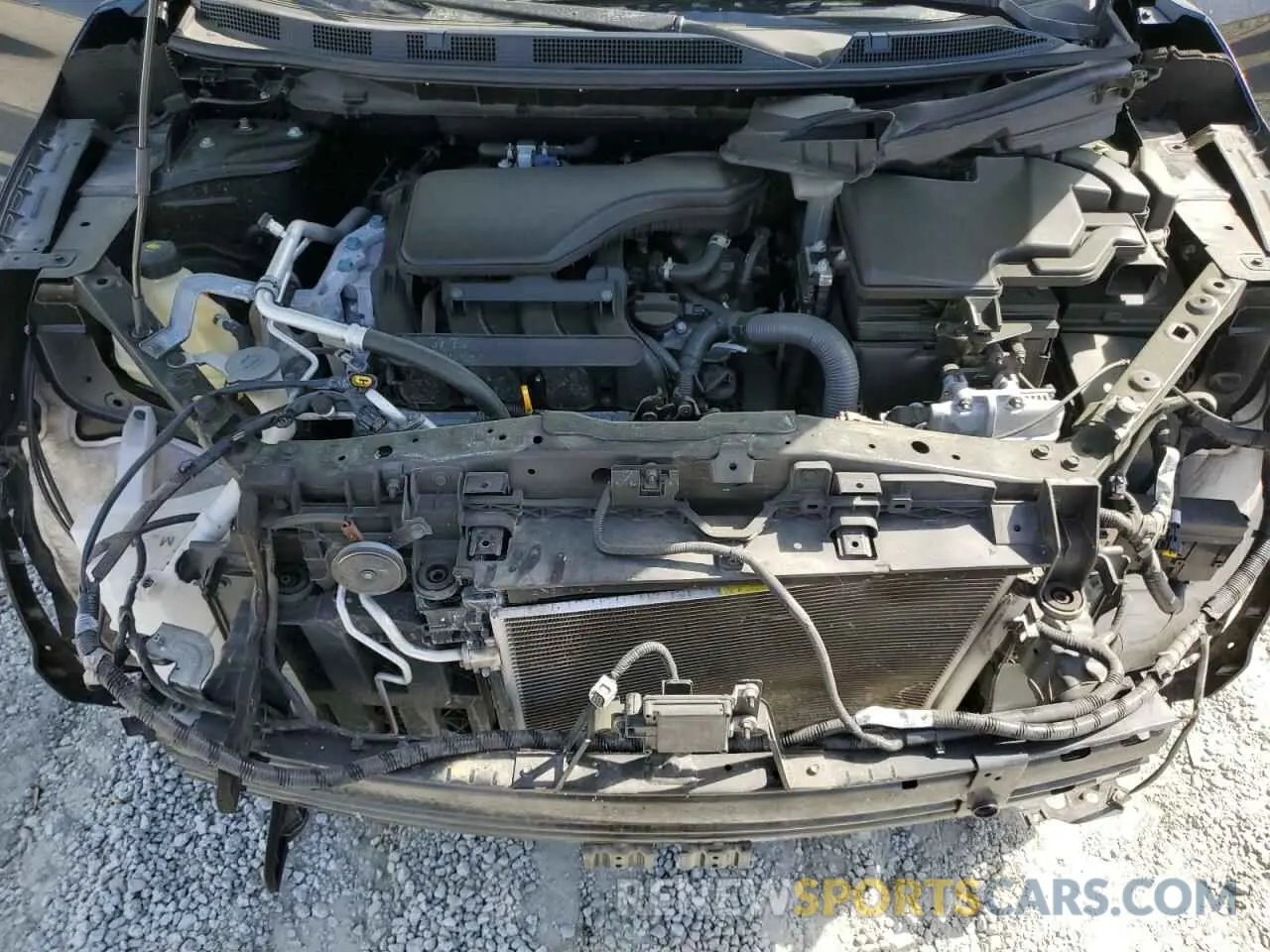 12 fotografías del automóvil dañado JN1BJ1BV3MW571945 NISSAN ROGUE 2021