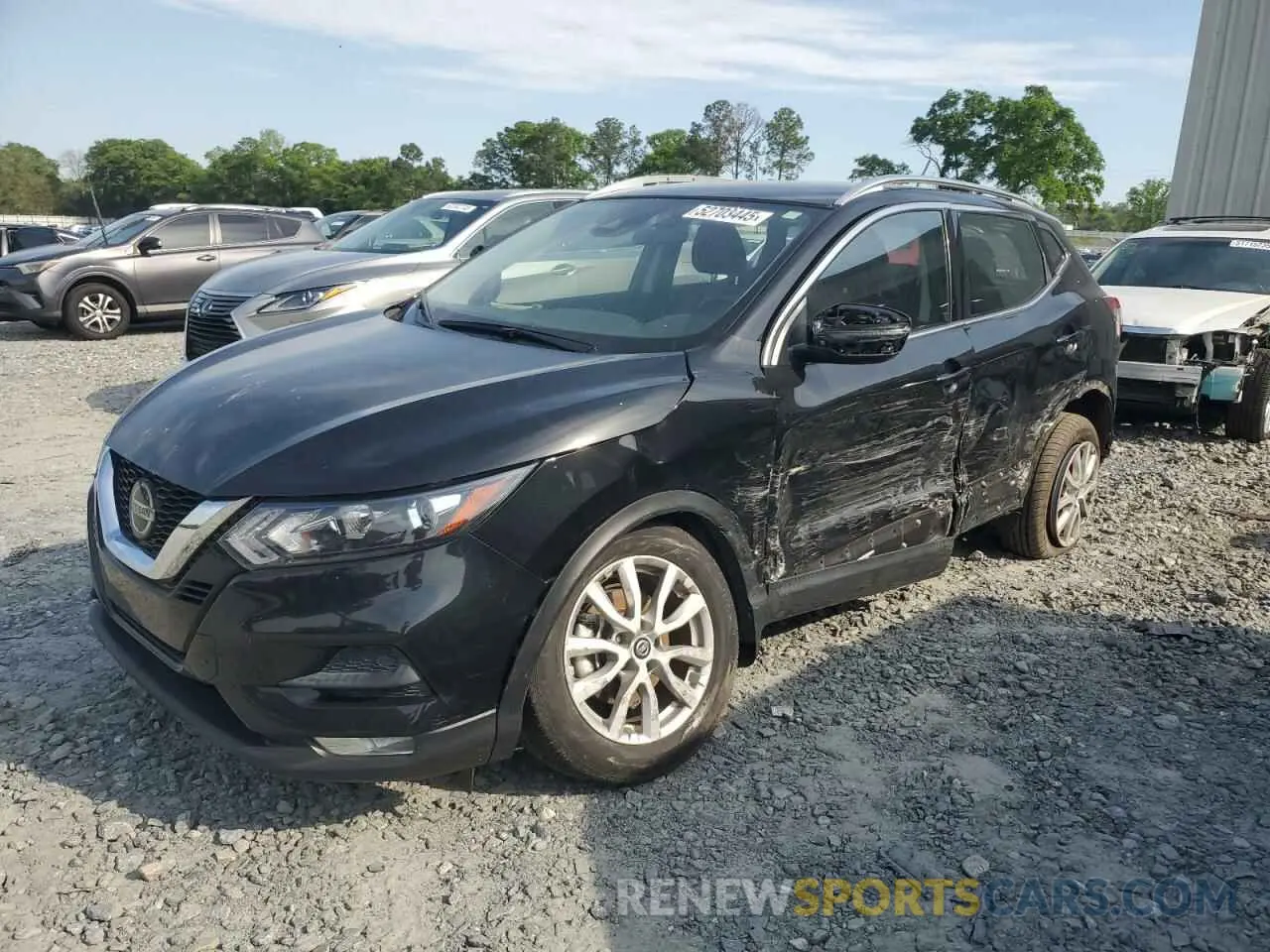 1 fotografías del automóvil dañado JN1BJ1BV6MW566237 NISSAN ROGUE 2021