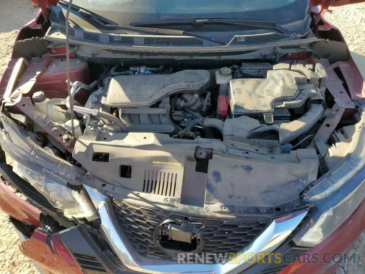 11 fotografías del automóvil dañado JN1BJ1BV8MW316000 NISSAN ROGUE 2021