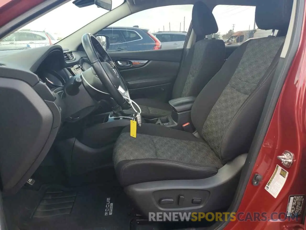 7 fotografías del automóvil dañado JN1BJ1BV8MW323609 NISSAN ROGUE 2021