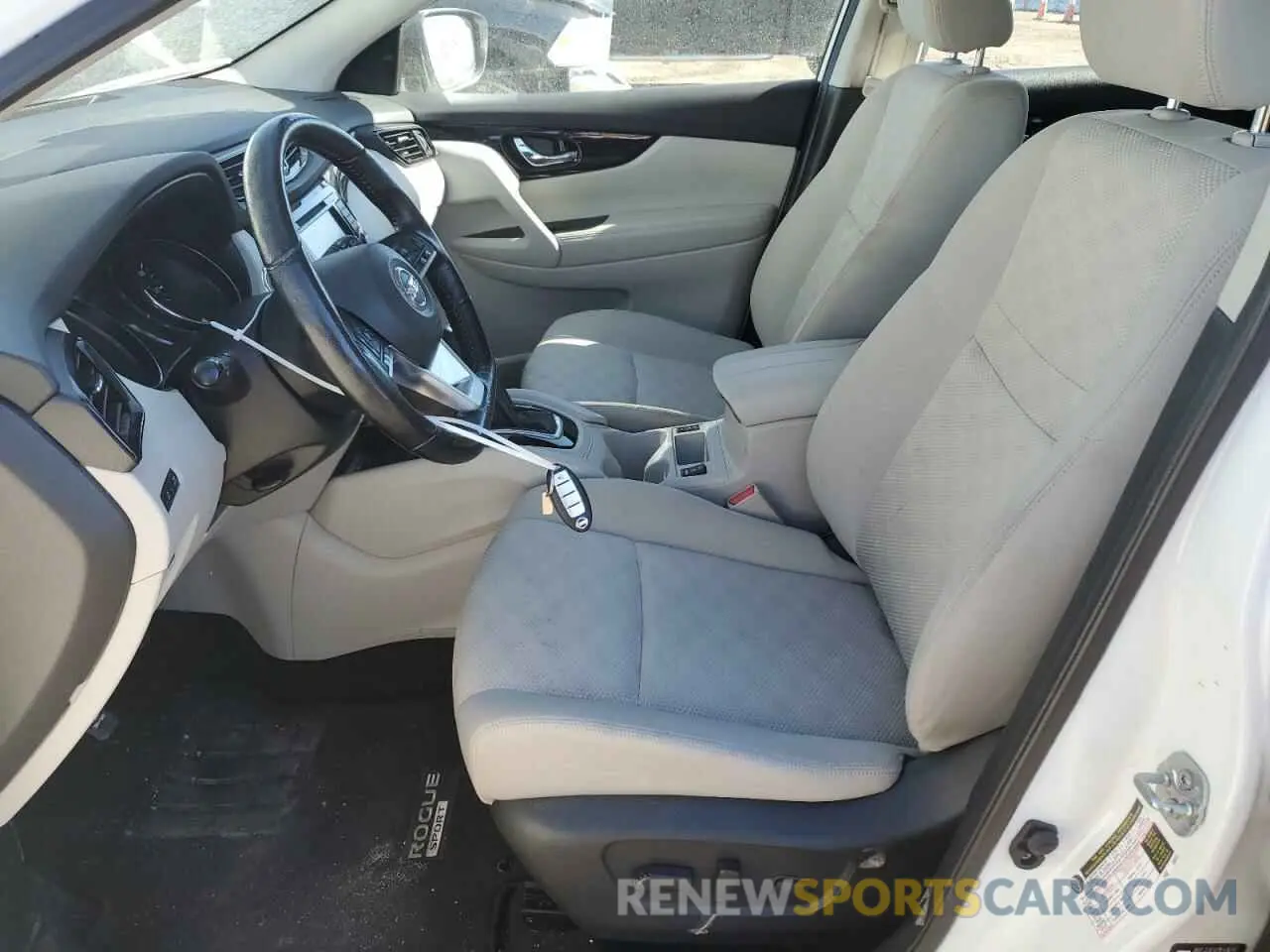 7 fotografías del automóvil dañado JN1BJ1BW6MW429596 NISSAN ROGUE 2021