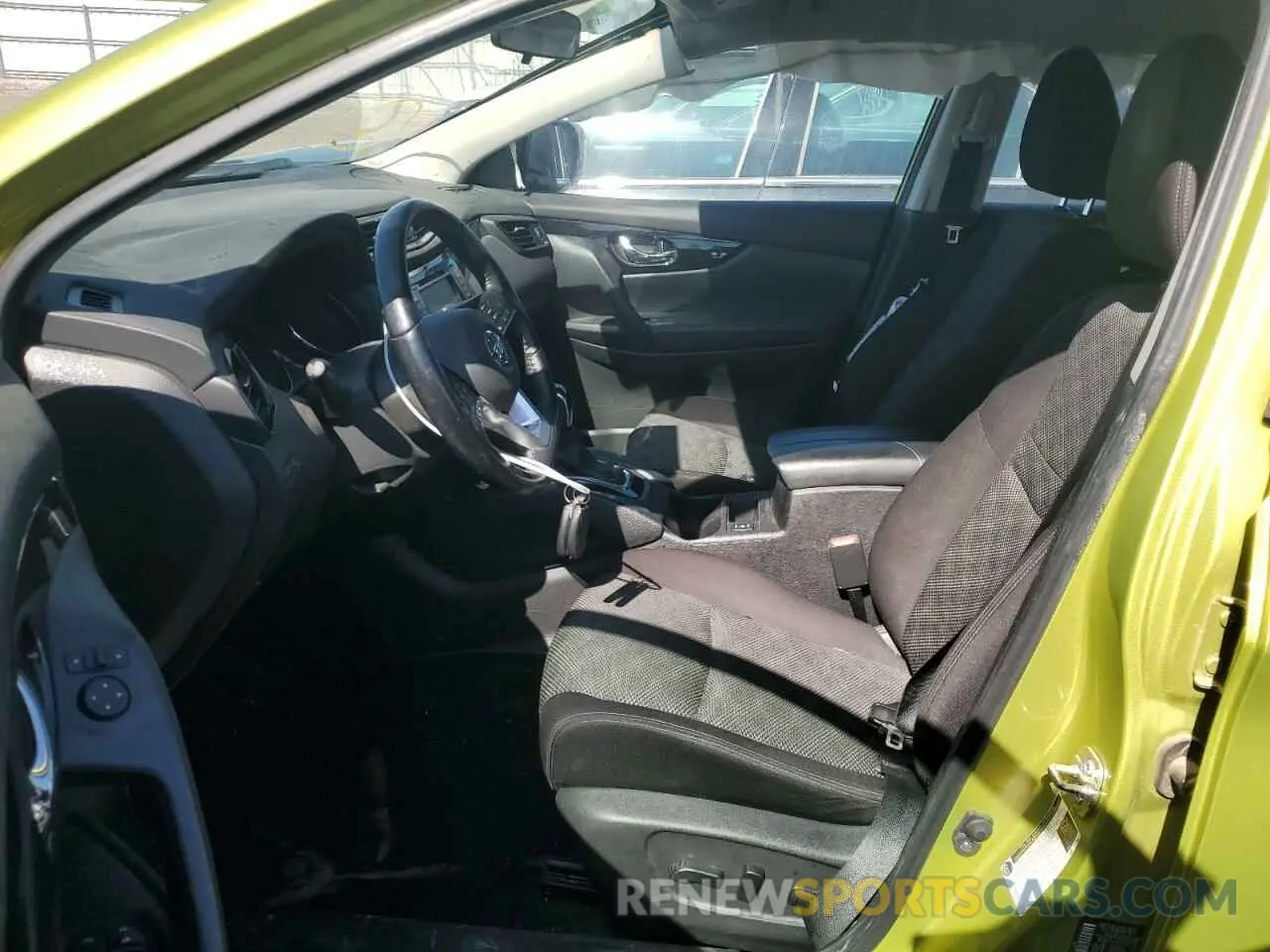 7 fotografías del automóvil dañado JN1BJ1BW7MW435519 NISSAN ROGUE 2021