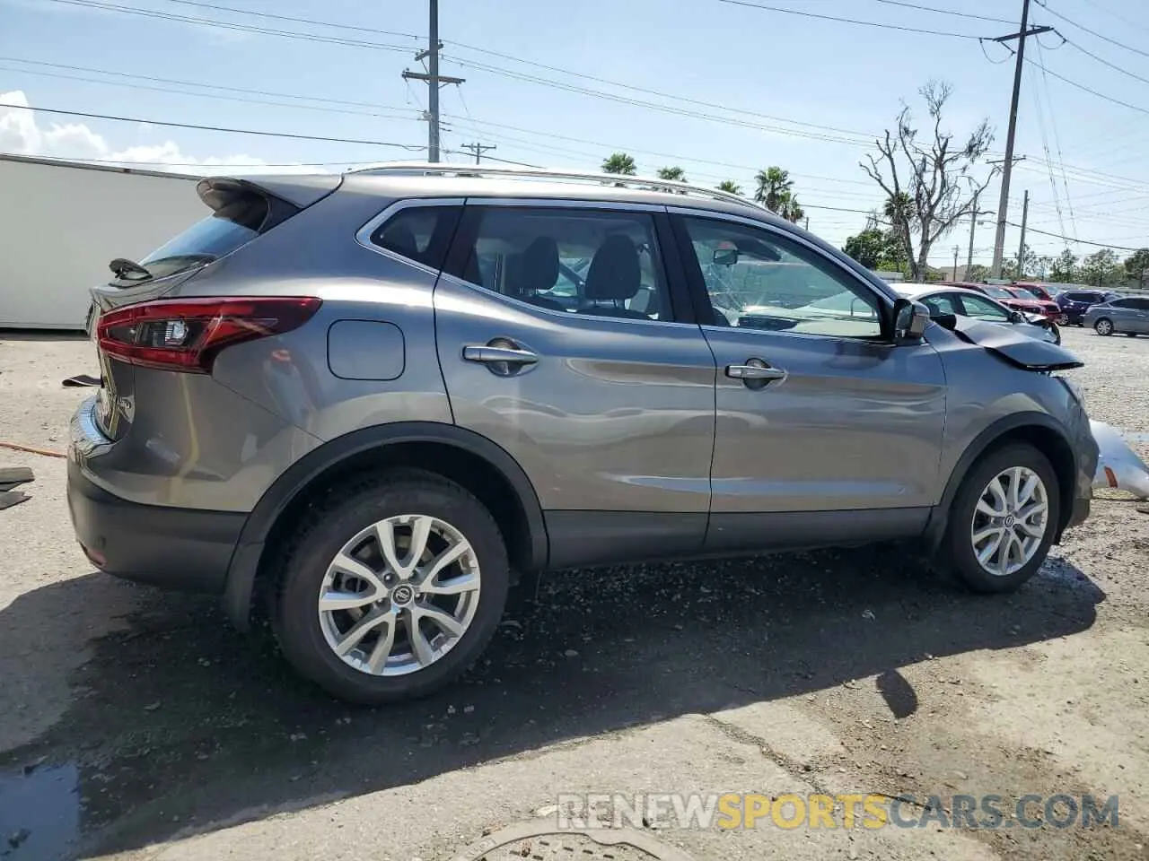 3 fotografías del automóvil dañado JN1BJ1BW7MW445760 NISSAN ROGUE 2021