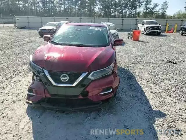 14 fotografías del automóvil dañado JN1BJ1CV2MW321143 NISSAN ROGUE 2021