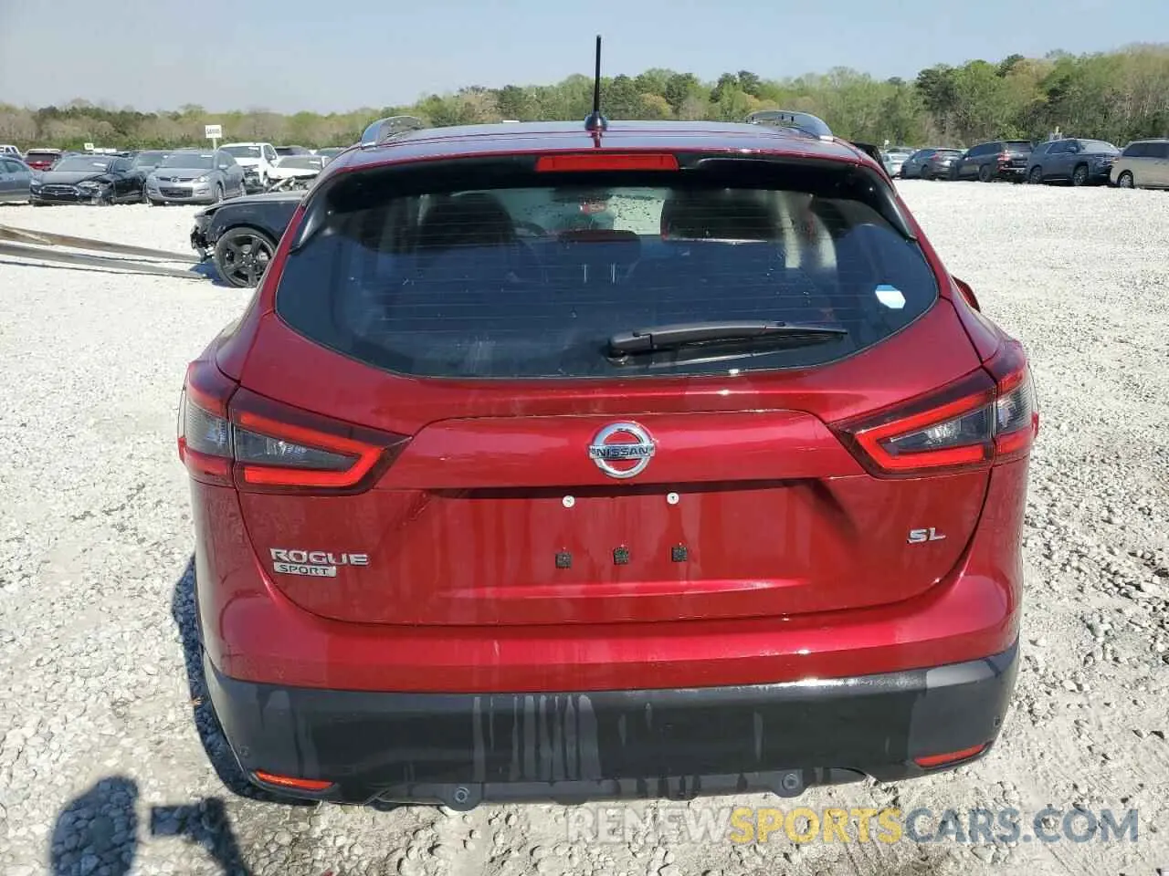 6 fotografías del automóvil dañado JN1BJ1CV2MW321143 NISSAN ROGUE 2021