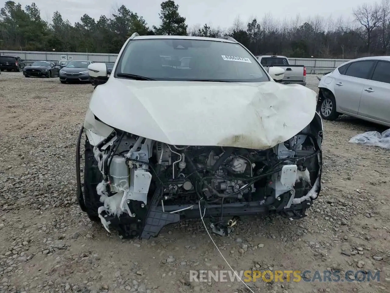 5 fotografías del automóvil dañado JN1BJ1CV5MW574022 NISSAN ROGUE 2021