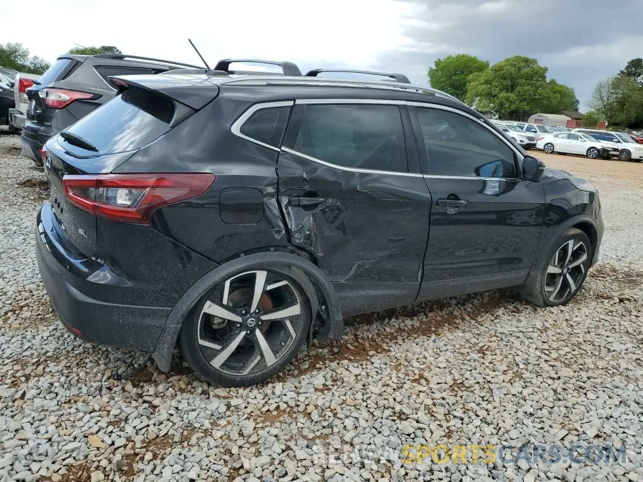 3 fotografías del automóvil dañado JN1BJ1CVXMW560939 NISSAN ROGUE 2021