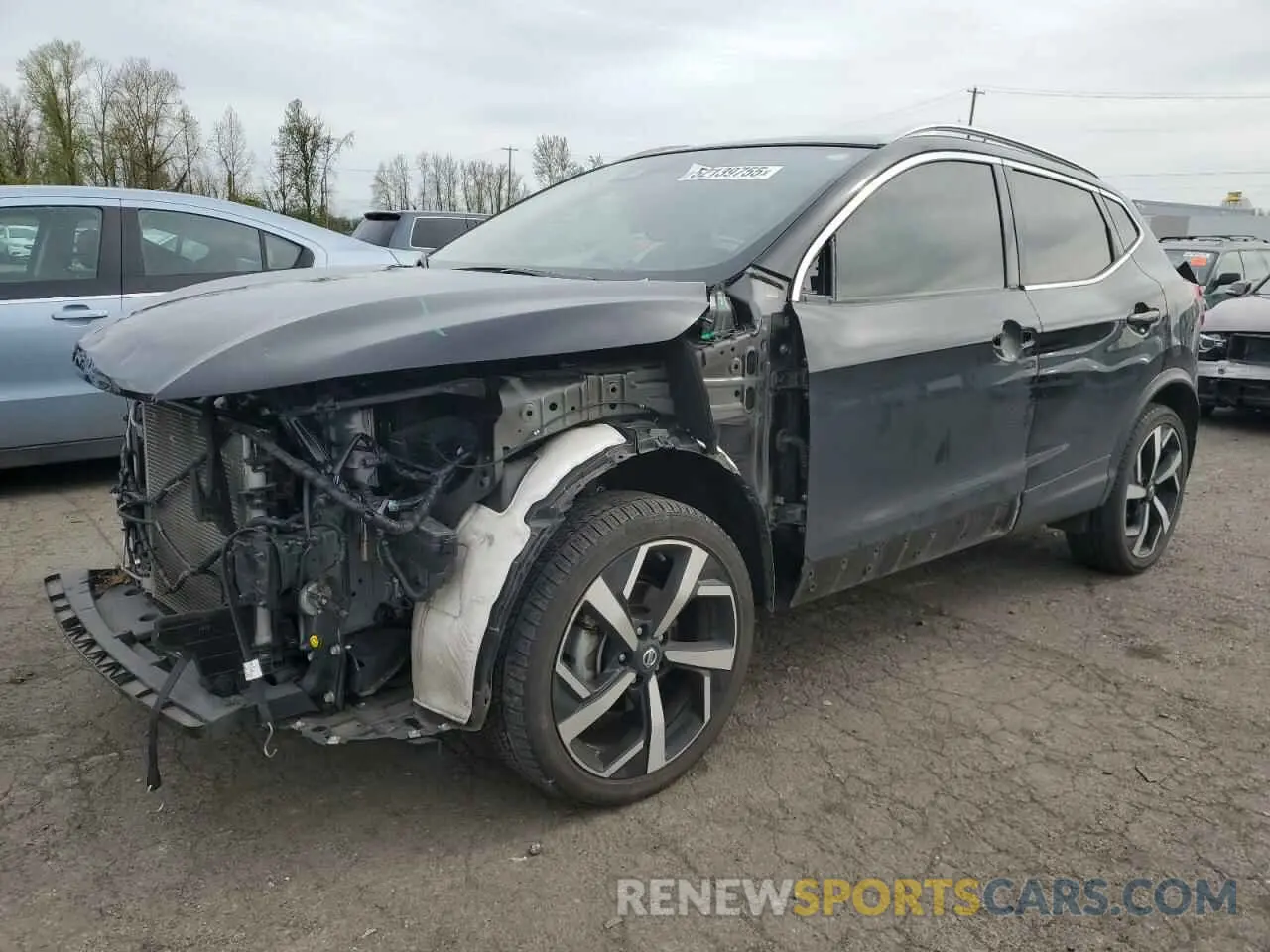 1 fotografías del automóvil dañado JN1BJ1CW1MW452282 NISSAN ROGUE 2021