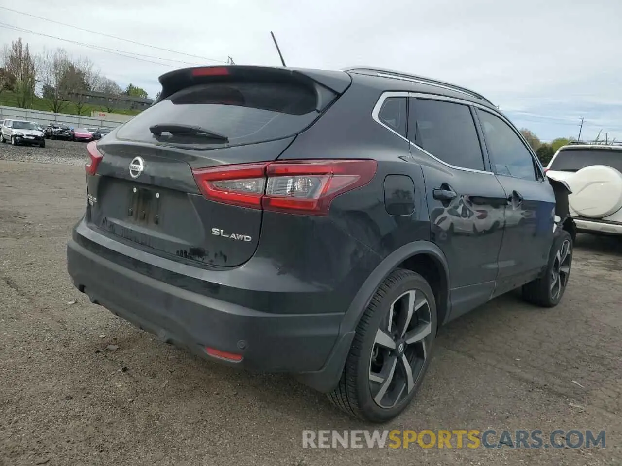 3 fotografías del automóvil dañado JN1BJ1CW1MW452282 NISSAN ROGUE 2021