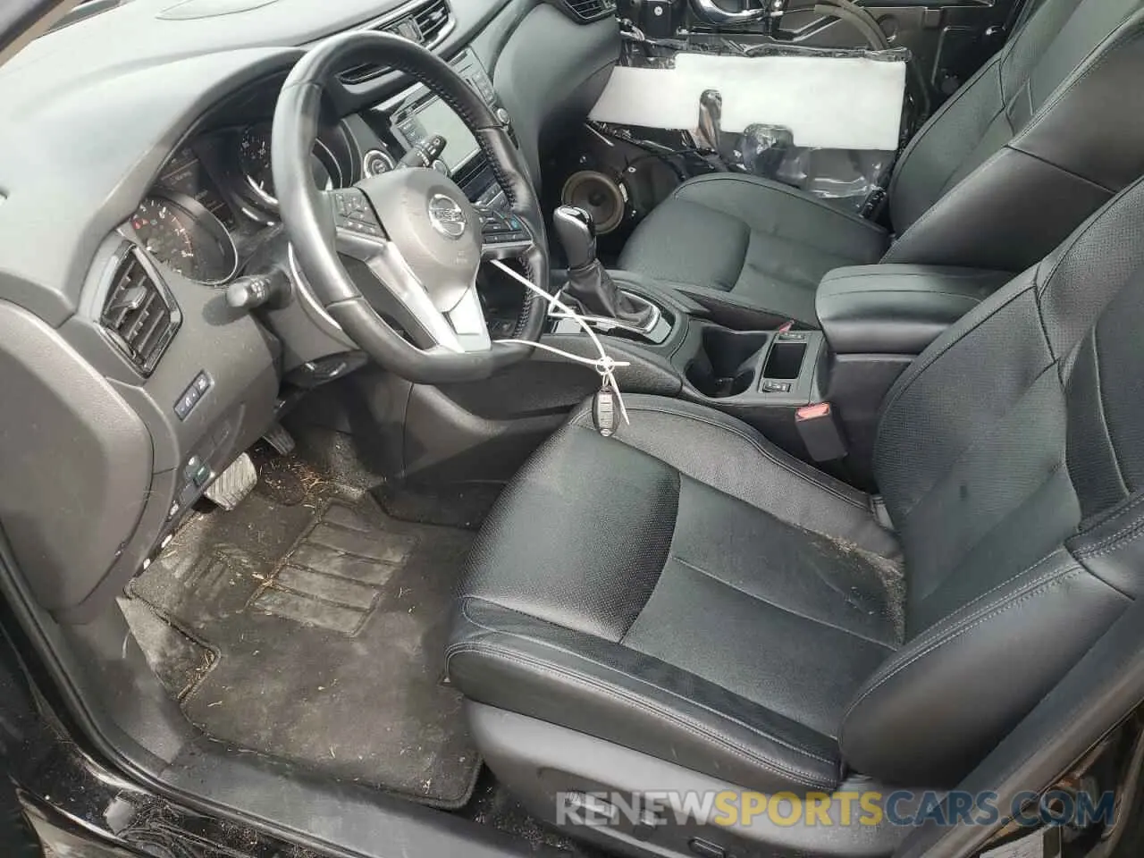 7 fotografías del automóvil dañado JN1BJ1CW1MW452282 NISSAN ROGUE 2021