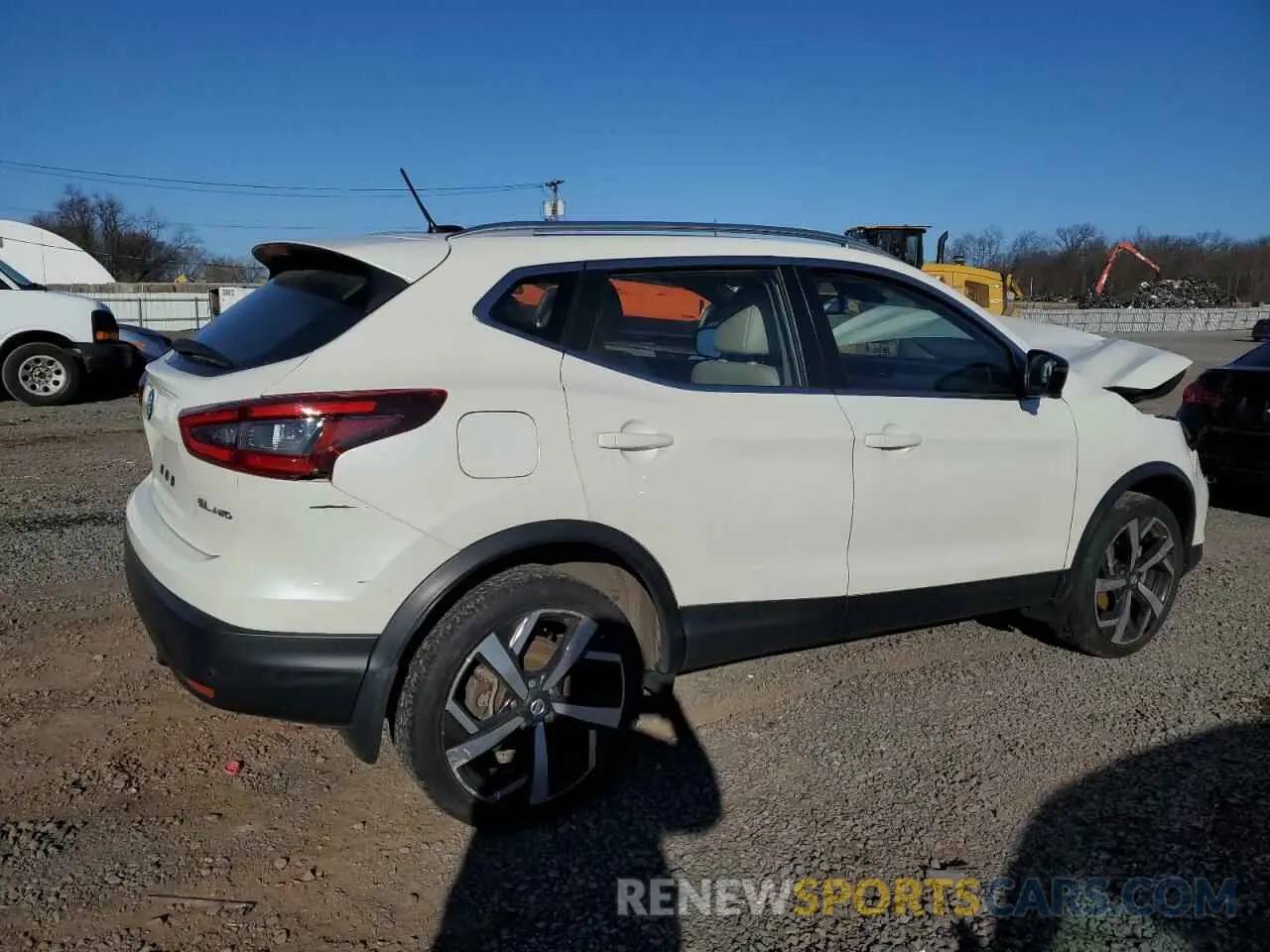 3 fotografías del automóvil dañado JN1BJ1CW4MW443463 NISSAN ROGUE 2021