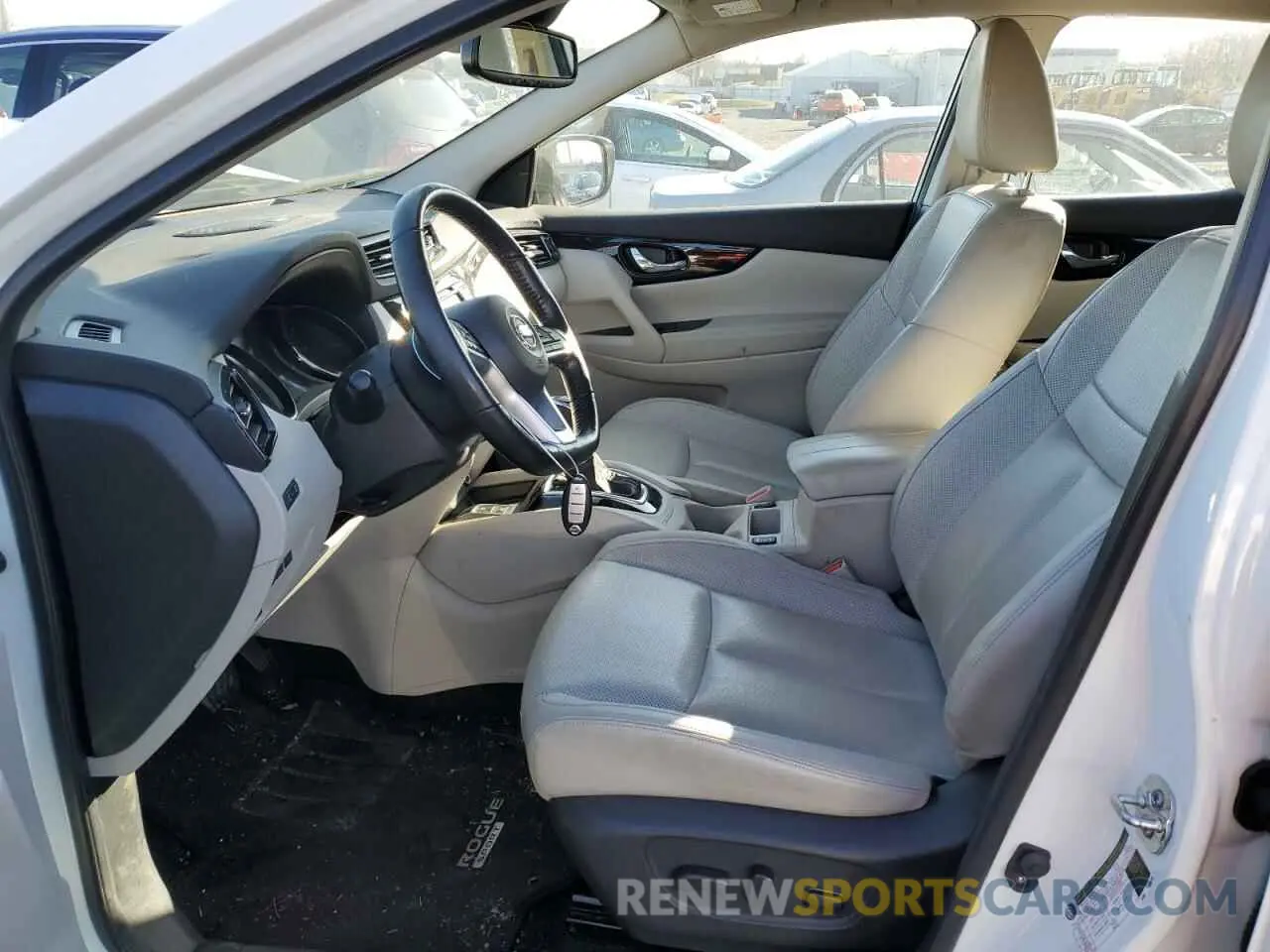 7 fotografías del automóvil dañado JN1BJ1CW4MW443463 NISSAN ROGUE 2021