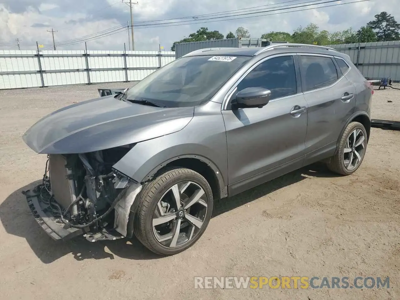 1 fotografías del automóvil dañado JN1BJ1CW7MW452660 NISSAN ROGUE 2021