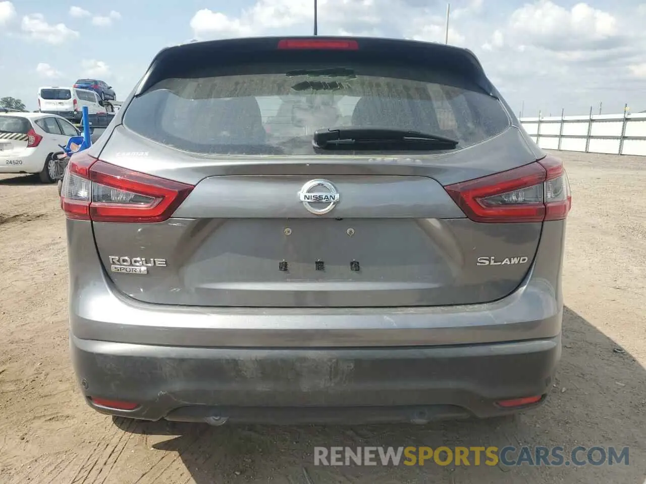 6 fotografías del automóvil dañado JN1BJ1CW7MW452660 NISSAN ROGUE 2021