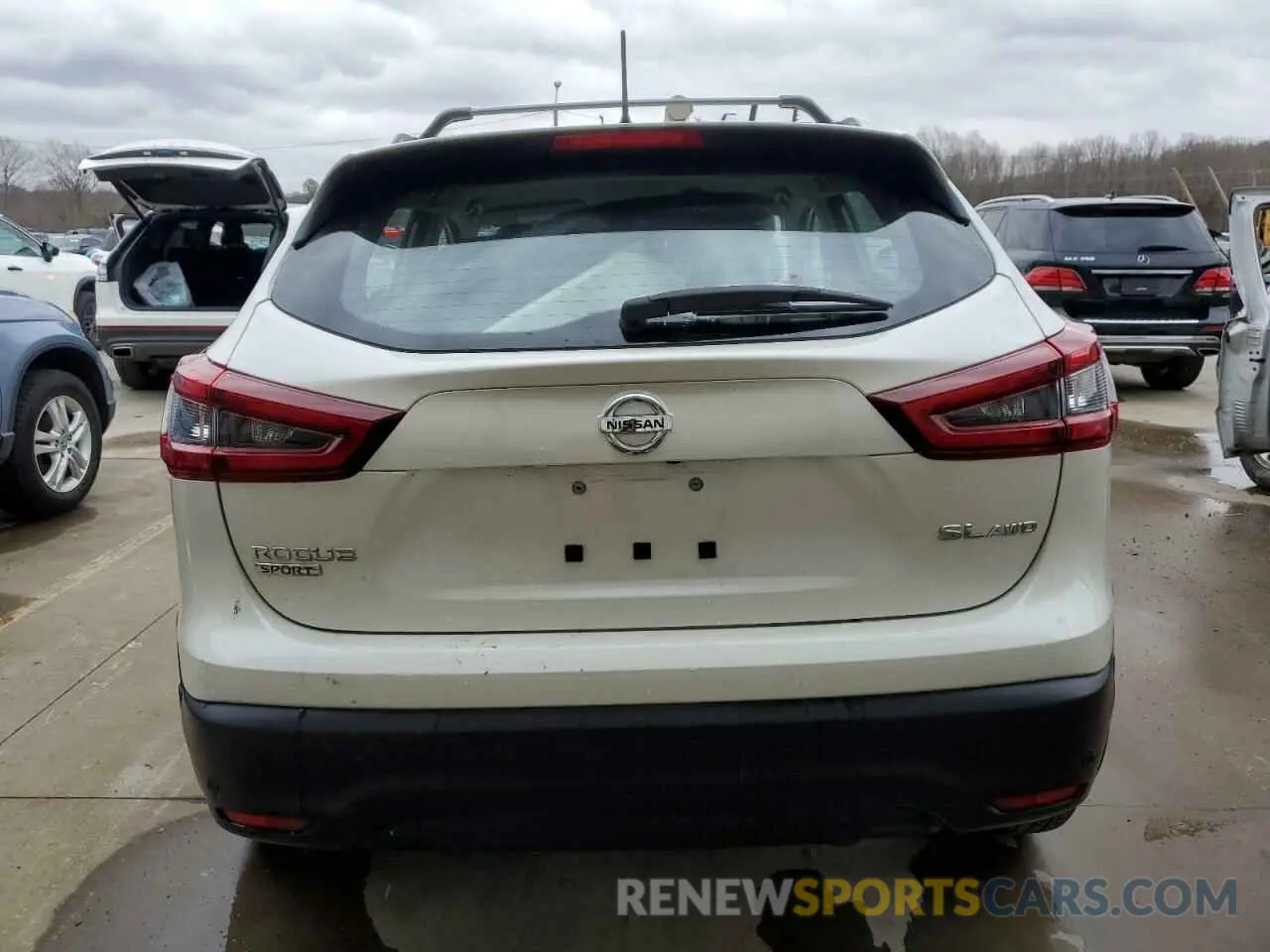 6 fotografías del automóvil dañado JN1BJ1CWXMW660211 NISSAN ROGUE 2021