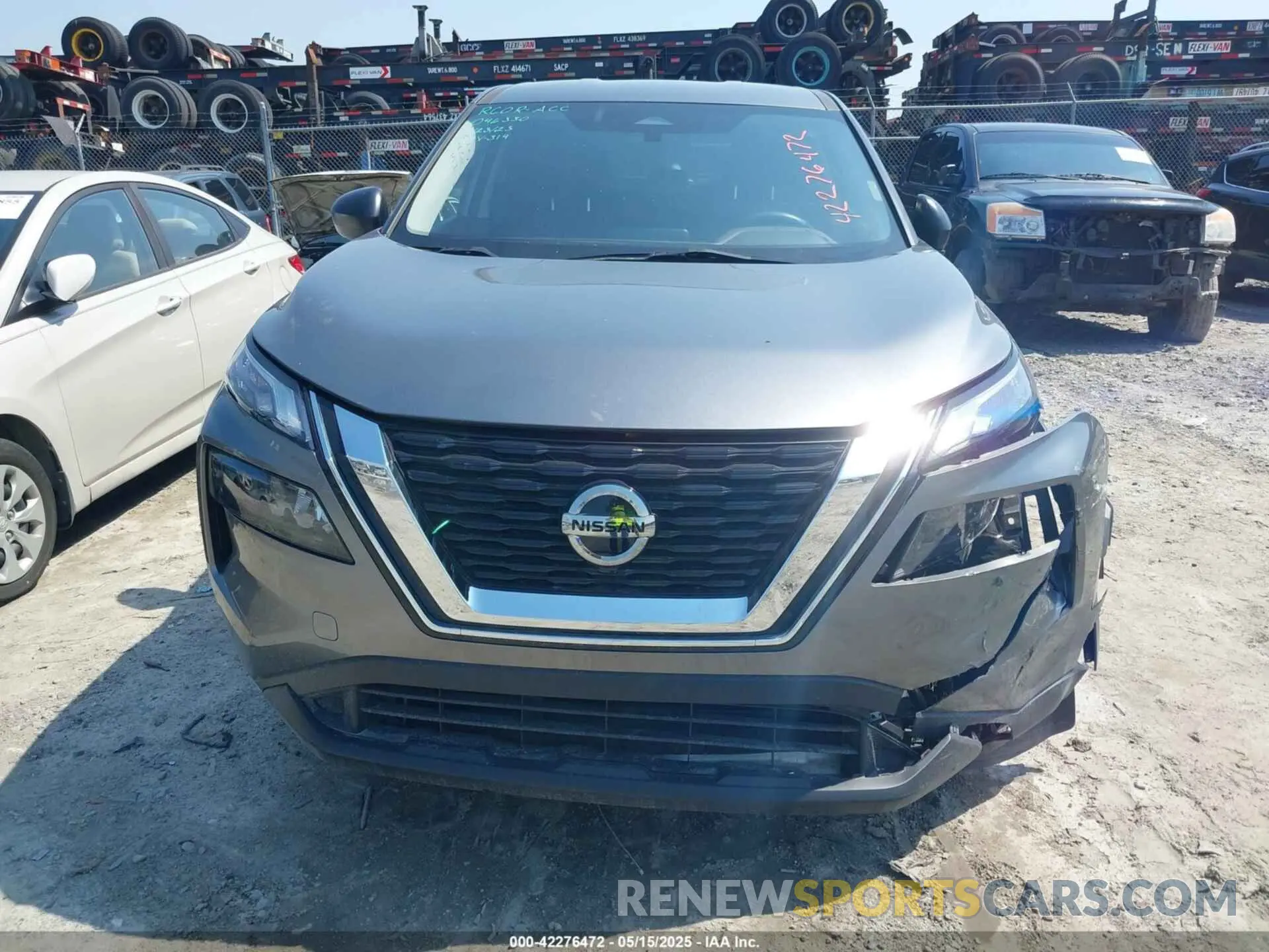 12 fotografías del automóvil dañado JN8AT3AA0MW003394 NISSAN ROGUE 2021