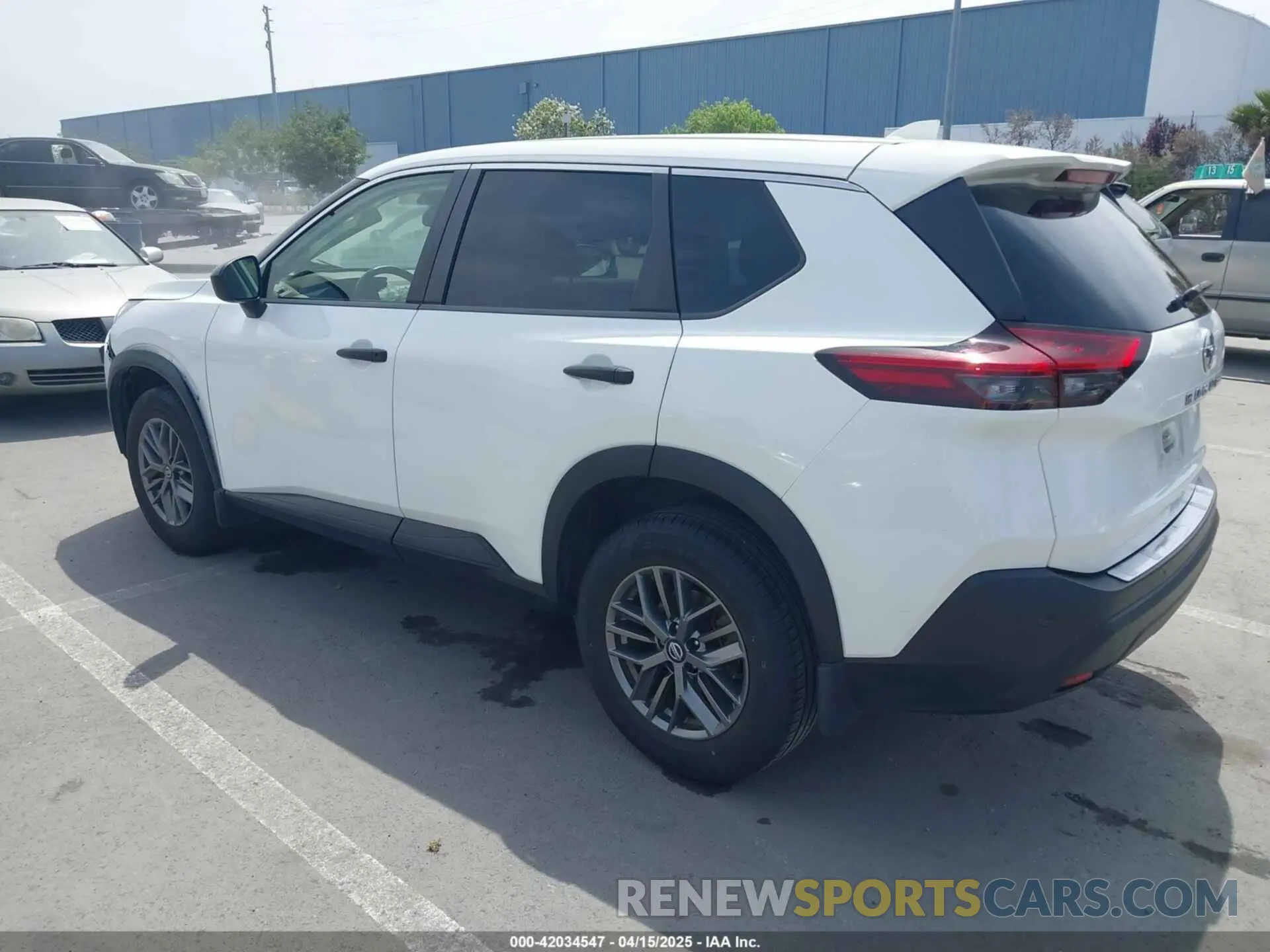 3 fotografías del automóvil dañado JN8AT3AA0MW011687 NISSAN ROGUE 2021