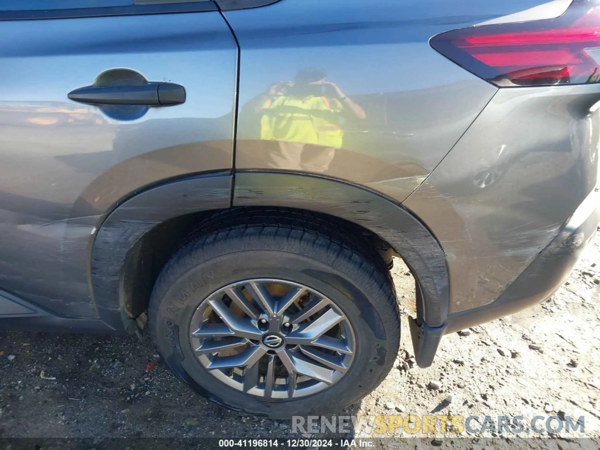 19 fotografías del automóvil dañado JN8AT3AA1MW002853 NISSAN ROGUE 2021