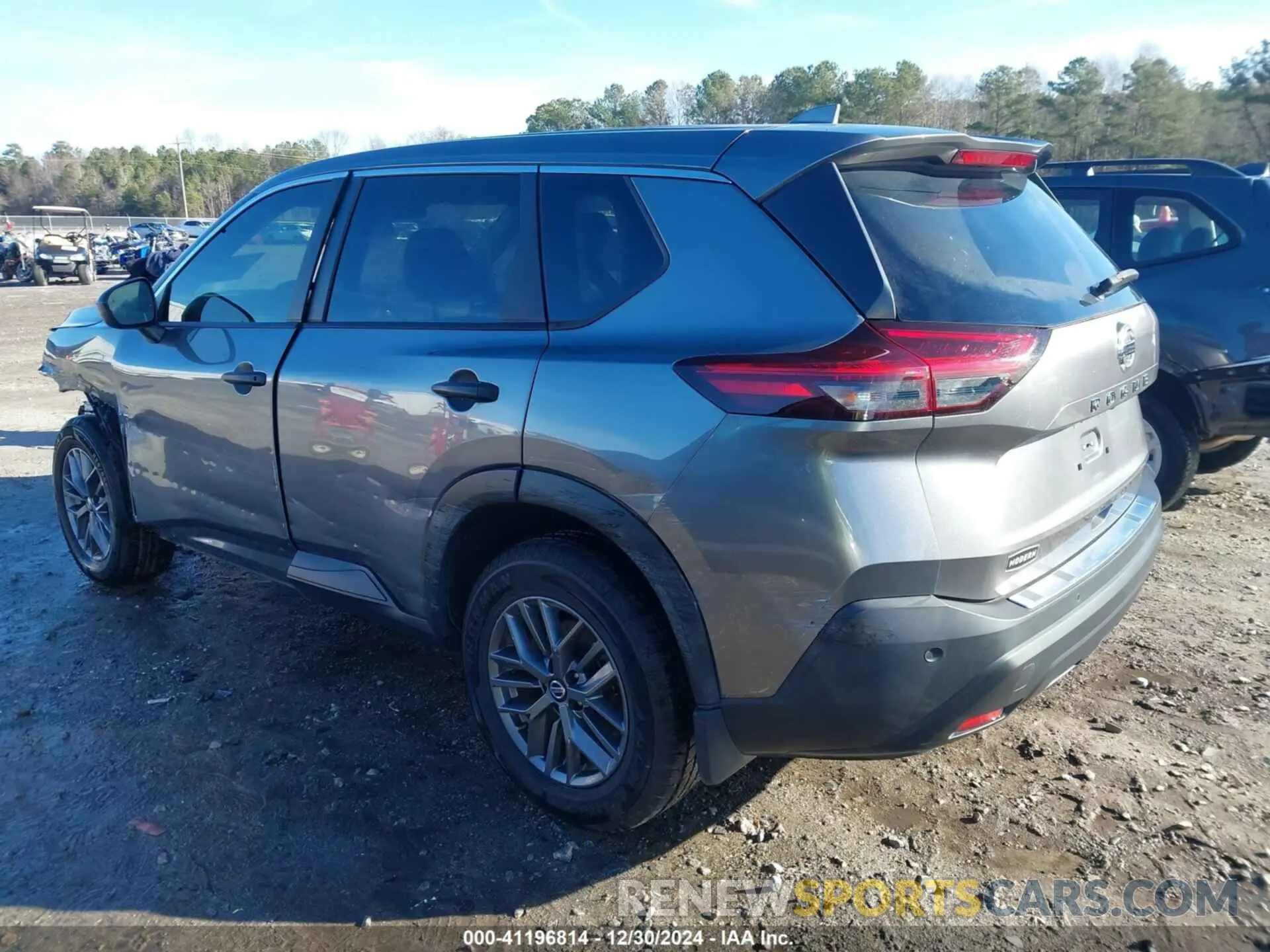 3 fotografías del automóvil dañado JN8AT3AA1MW002853 NISSAN ROGUE 2021
