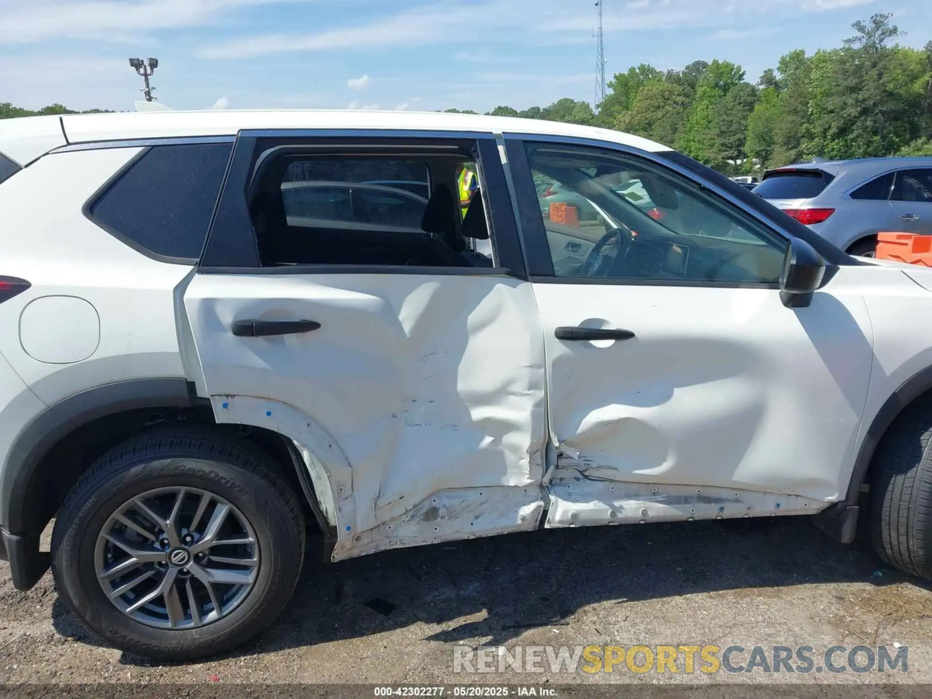 6 fotografías del automóvil dañado JN8AT3AA1MW005641 NISSAN ROGUE 2021