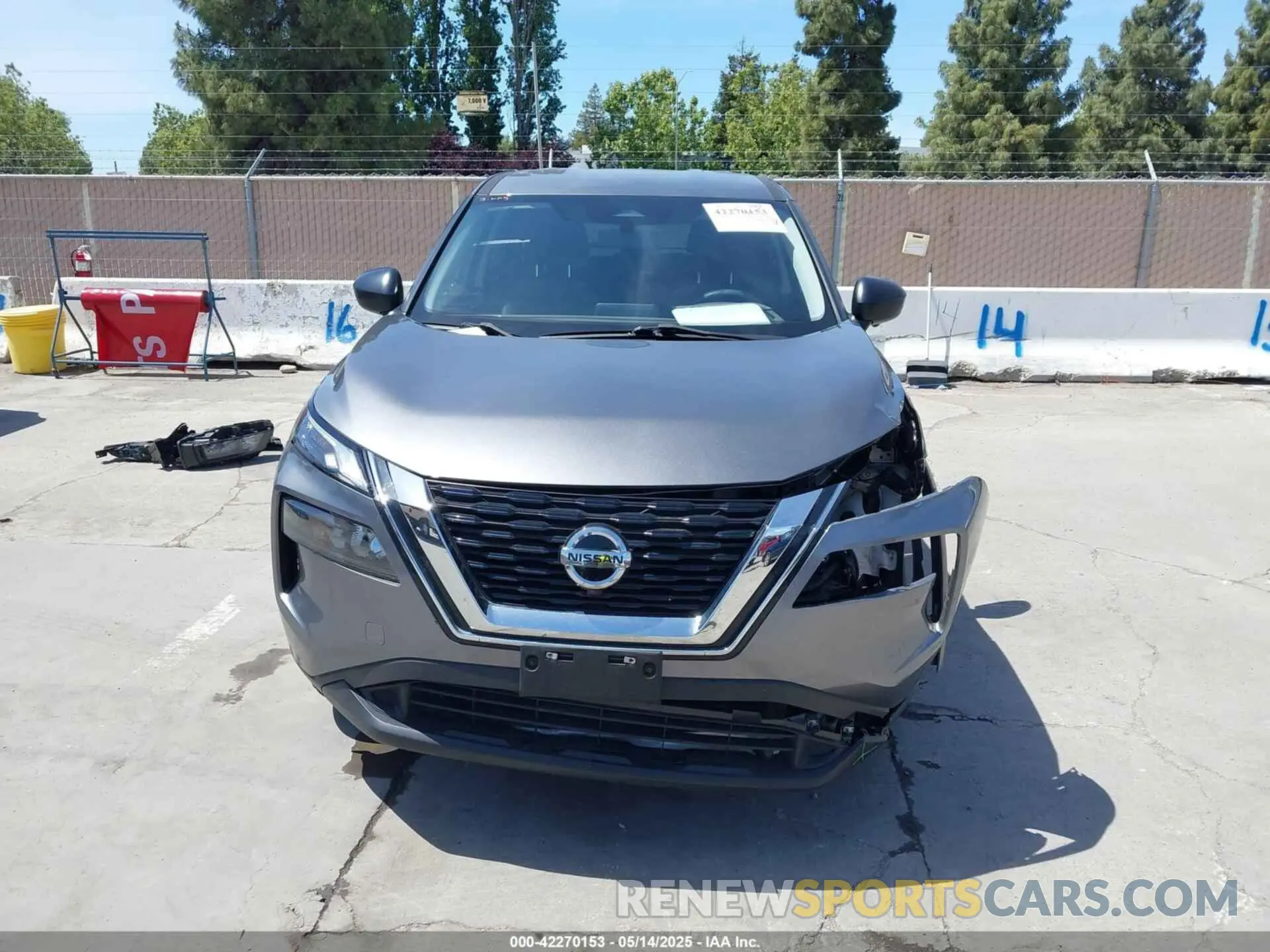 12 fotografías del automóvil dañado JN8AT3AA1MW016803 NISSAN ROGUE 2021