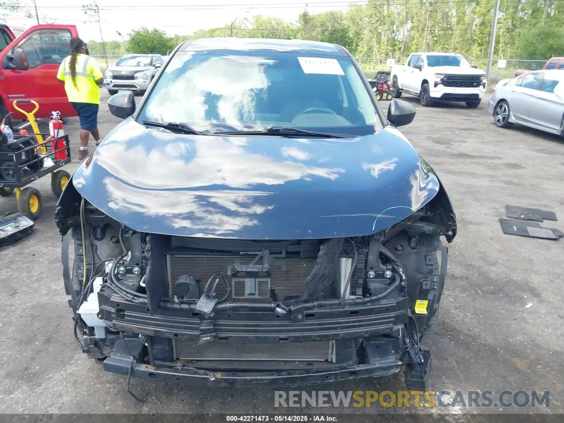 12 fotografías del automóvil dañado JN8AT3AA2MW002456 NISSAN ROGUE 2021