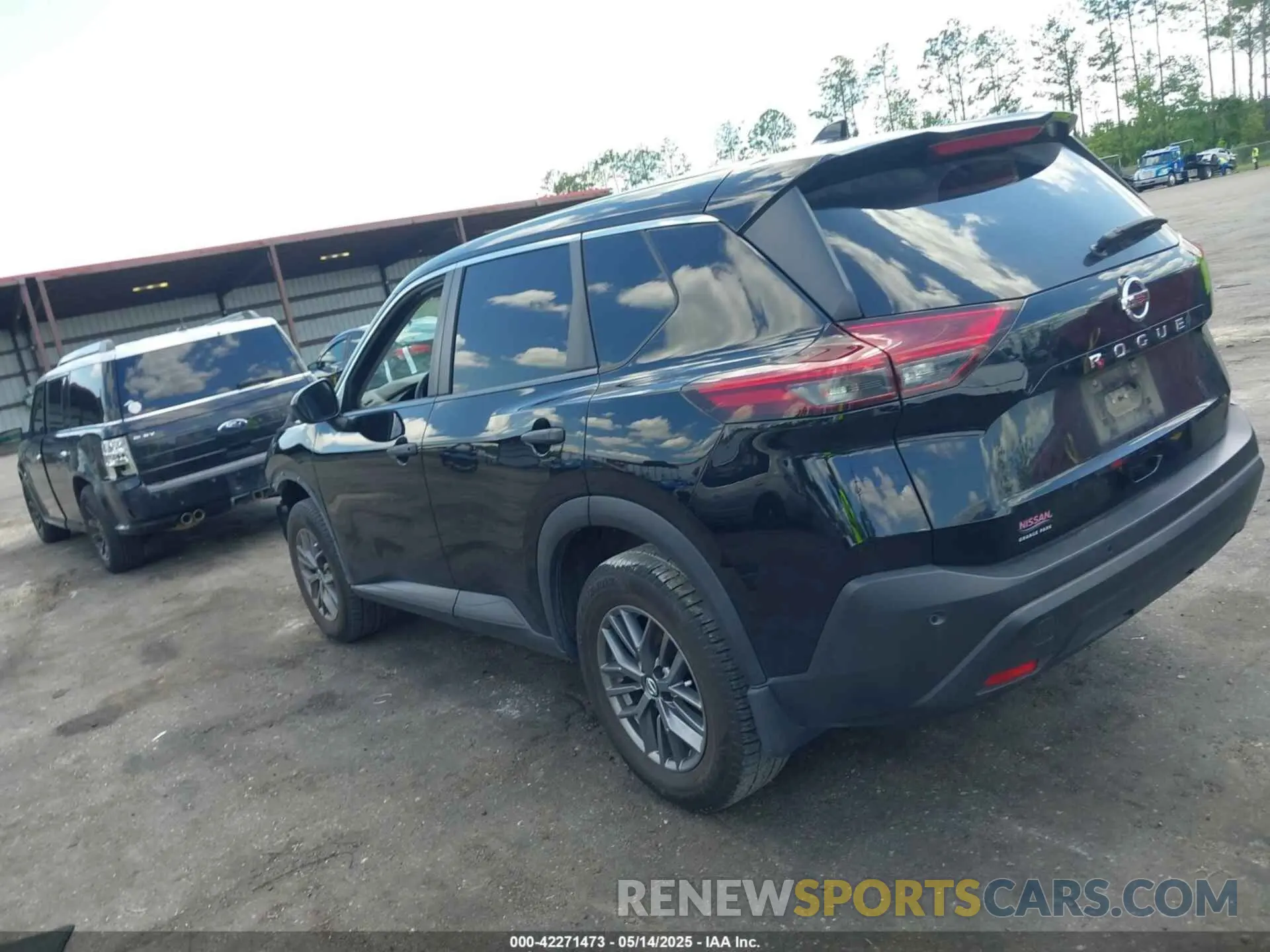 3 fotografías del automóvil dañado JN8AT3AA2MW002456 NISSAN ROGUE 2021