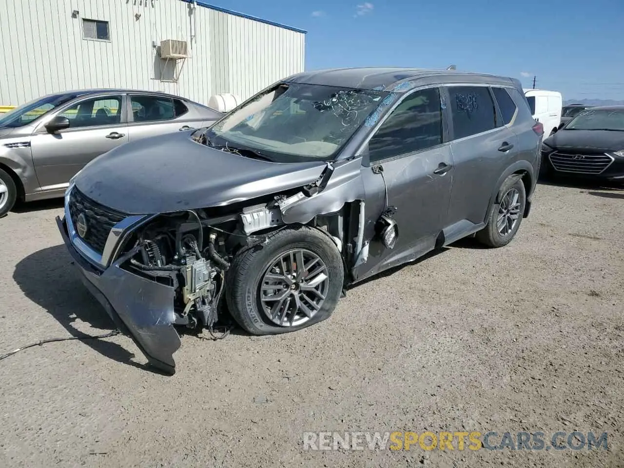 1 fotografías del automóvil dañado JN8AT3AA3MW005088 NISSAN ROGUE 2021