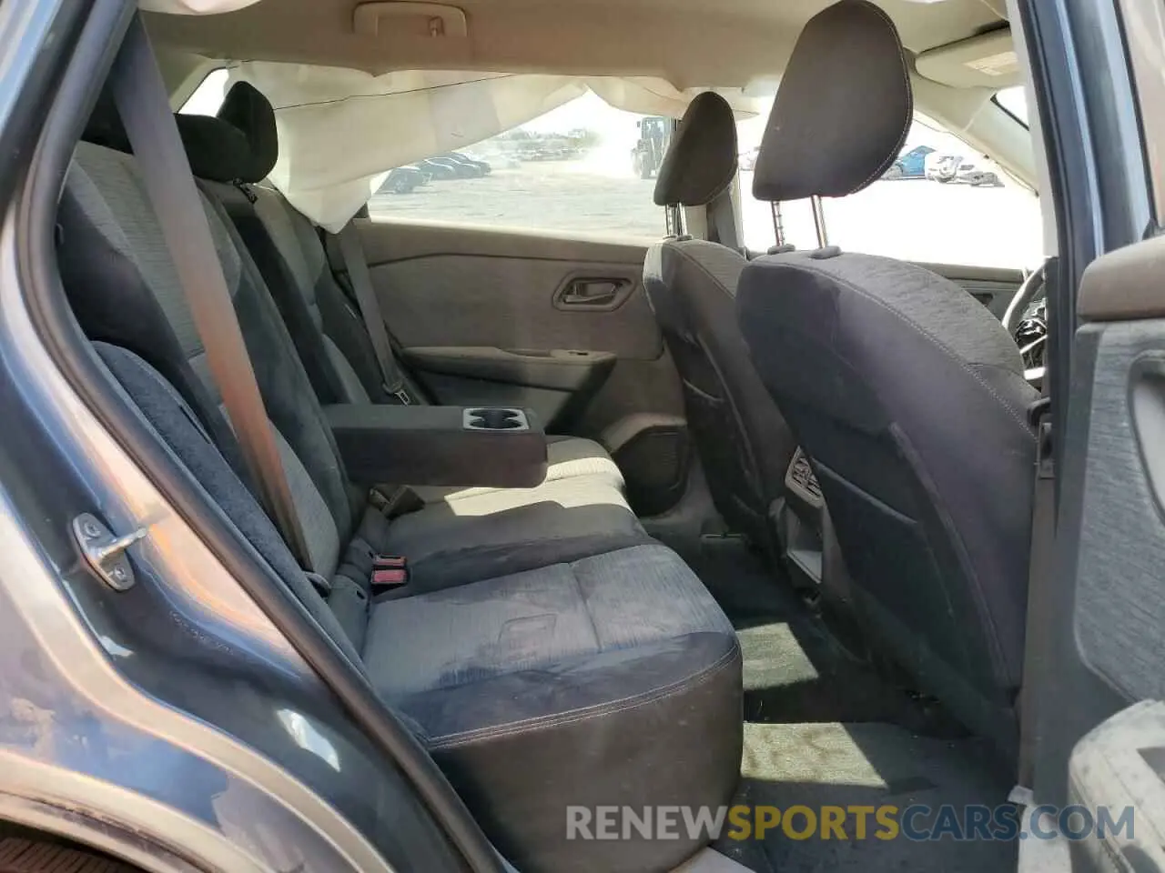 10 fotografías del automóvil dañado JN8AT3AA3MW005088 NISSAN ROGUE 2021
