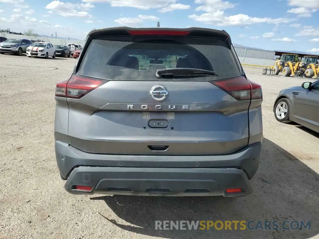 6 fotografías del automóvil dañado JN8AT3AA3MW005088 NISSAN ROGUE 2021