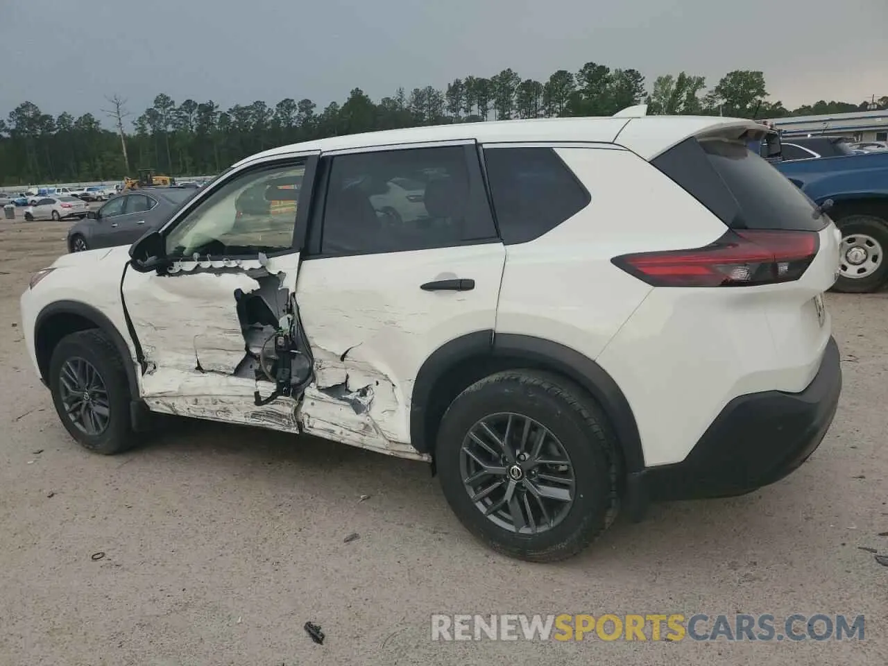 2 fotografías del automóvil dañado JN8AT3AA3MW005446 NISSAN ROGUE 2021