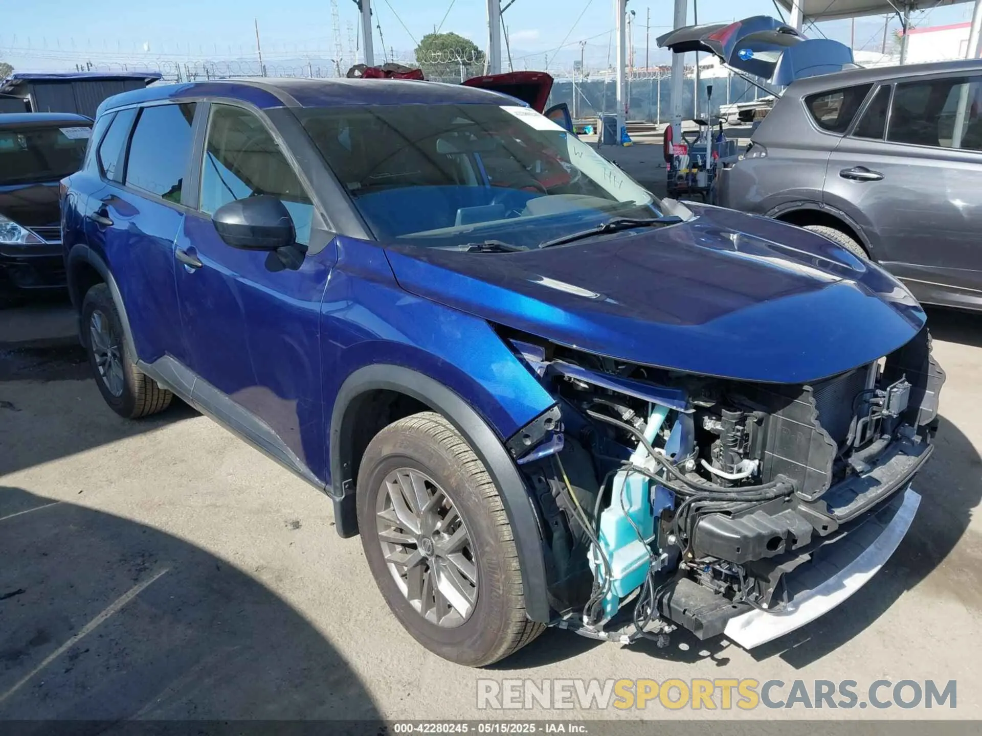 1 fotografías del automóvil dañado JN8AT3AA3MW011845 NISSAN ROGUE 2021