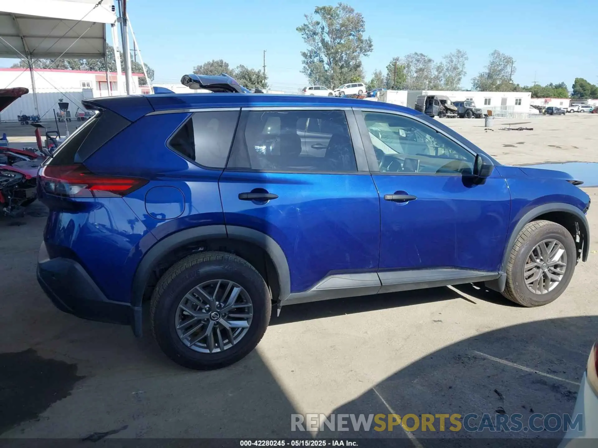 14 fotografías del automóvil dañado JN8AT3AA3MW011845 NISSAN ROGUE 2021