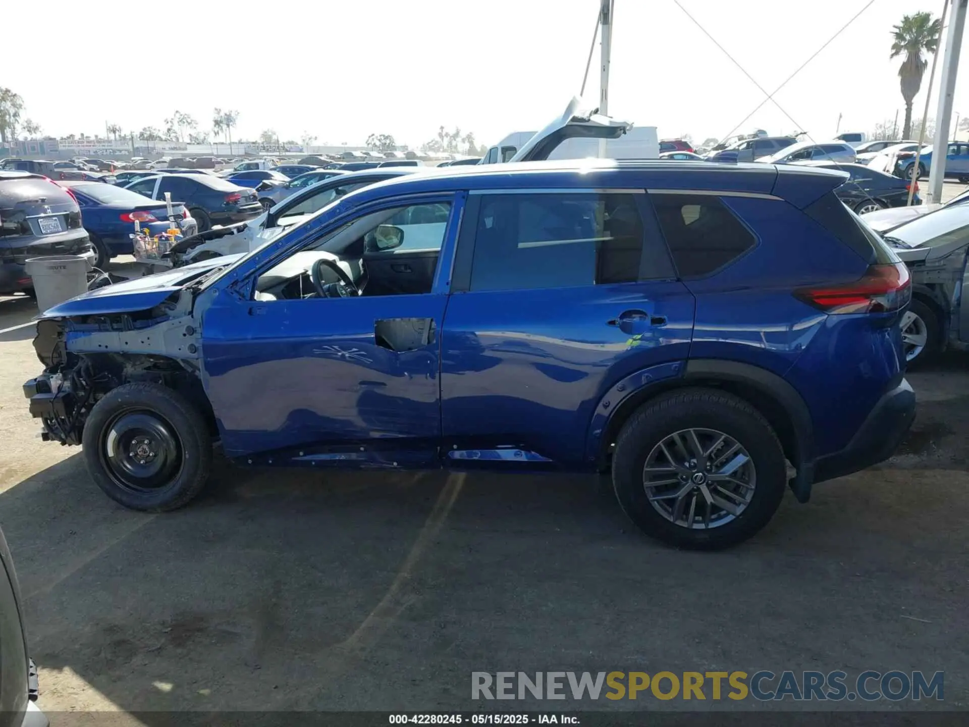 15 fotografías del automóvil dañado JN8AT3AA3MW011845 NISSAN ROGUE 2021