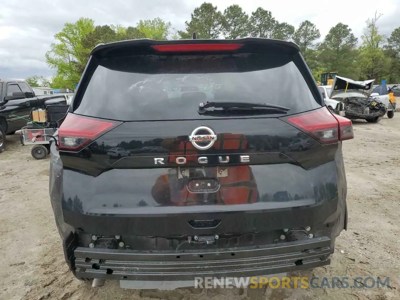 6 fotografías del automóvil dañado JN8AT3AA3MW012056 NISSAN ROGUE 2021