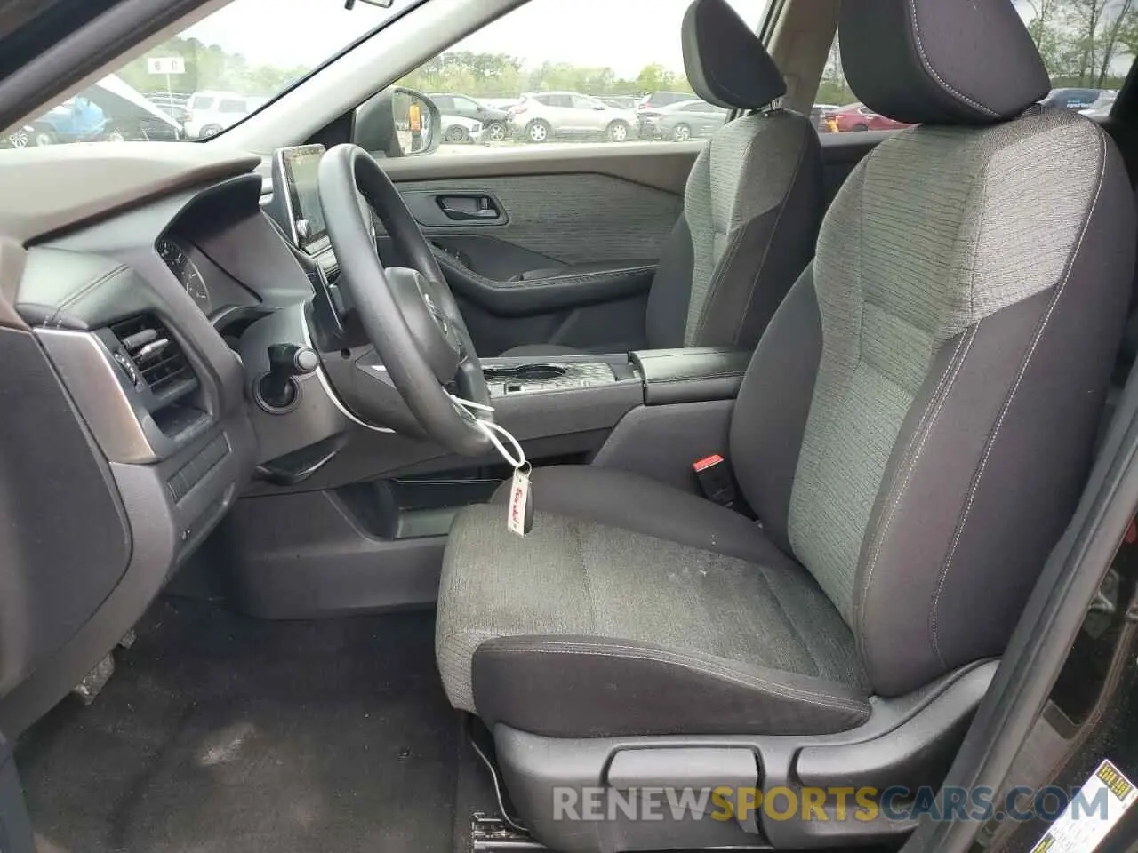 7 fotografías del automóvil dañado JN8AT3AA3MW012056 NISSAN ROGUE 2021