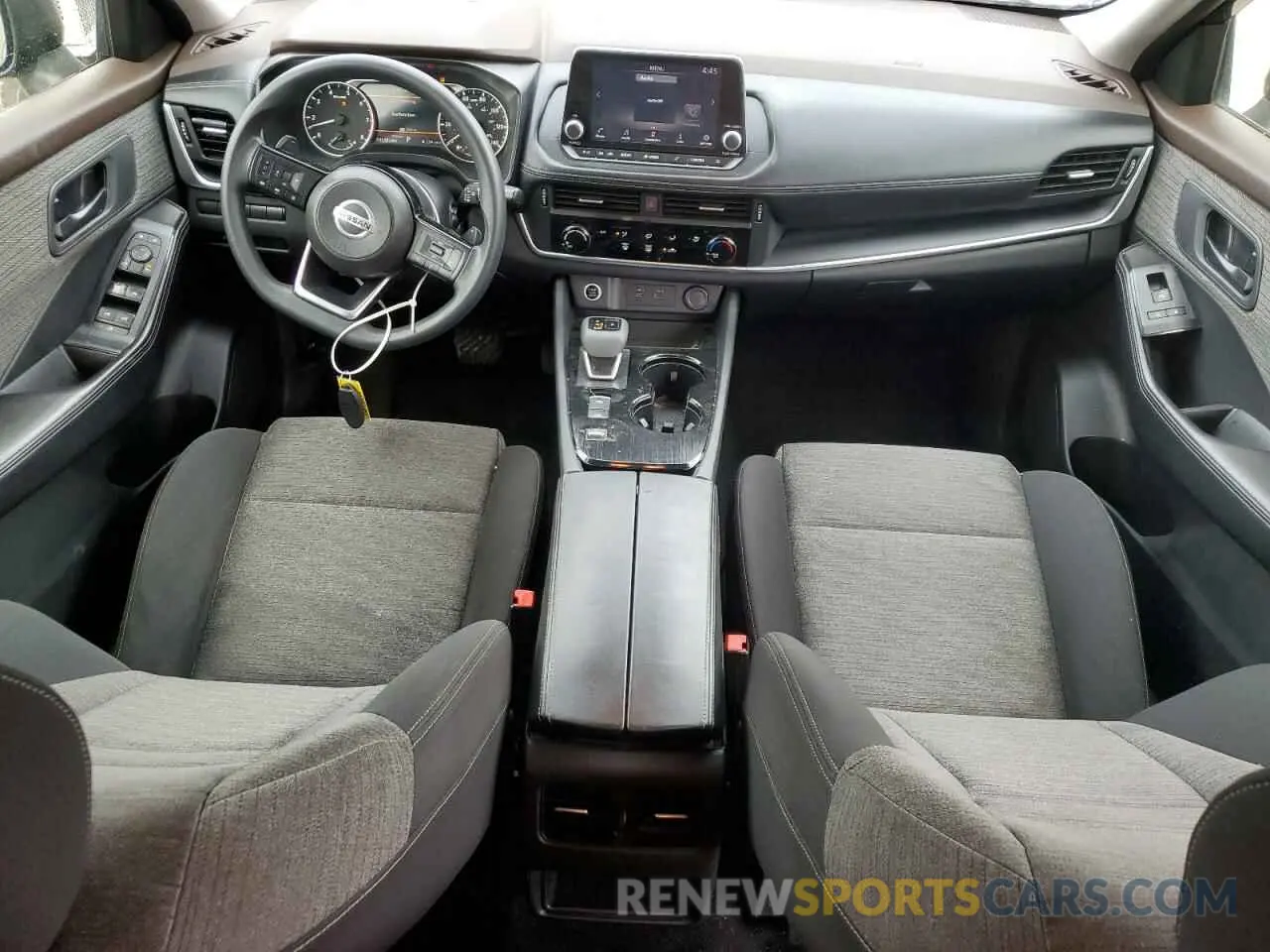 8 fotografías del automóvil dañado JN8AT3AA3MW012056 NISSAN ROGUE 2021