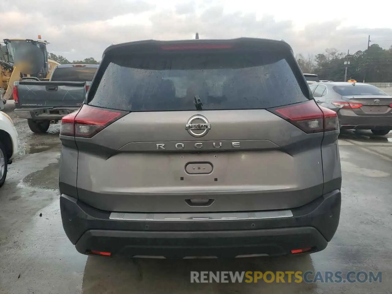 6 fotografías del automóvil dañado JN8AT3AA7MW002758 NISSAN ROGUE 2021