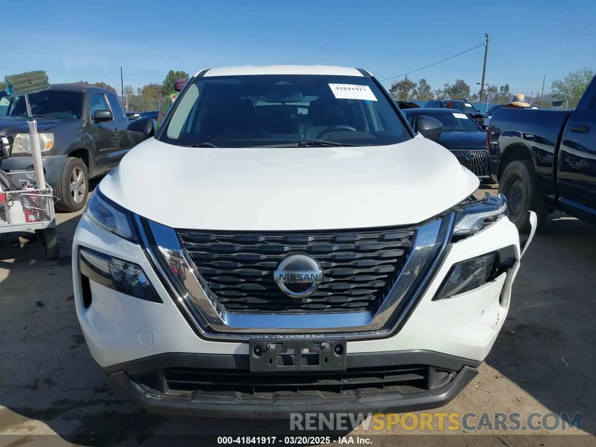 12 fotografías del automóvil dañado JN8AT3AA8MW006088 NISSAN ROGUE 2021