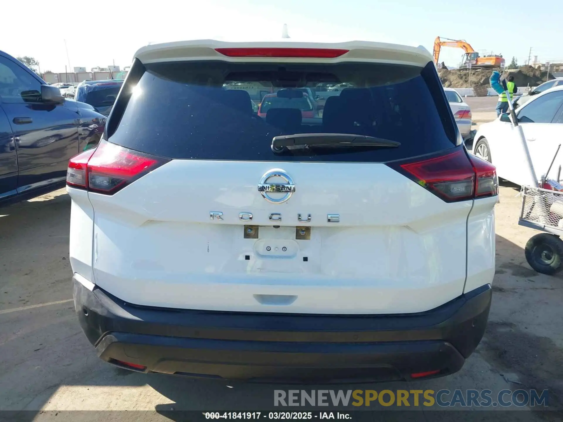 16 fotografías del automóvil dañado JN8AT3AA8MW006088 NISSAN ROGUE 2021