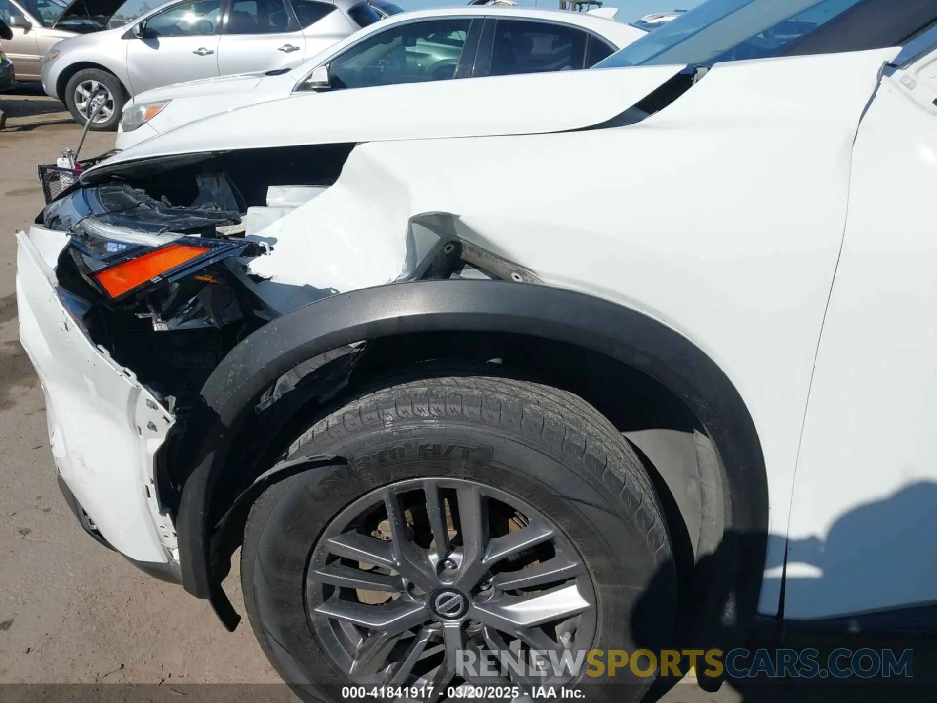 6 fotografías del automóvil dañado JN8AT3AA8MW006088 NISSAN ROGUE 2021