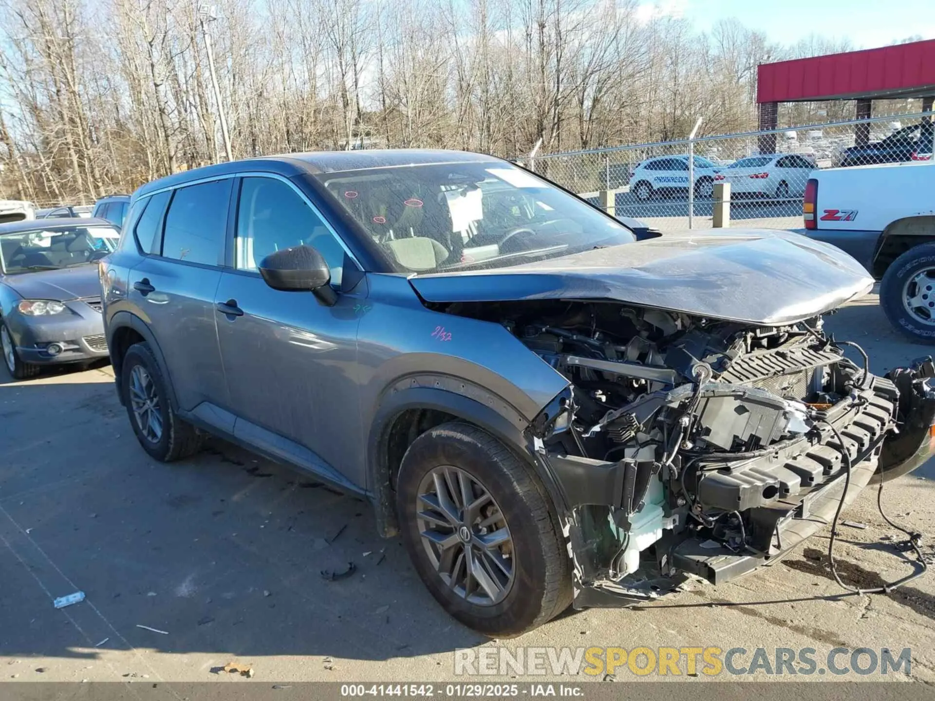 1 fotografías del automóvil dañado JN8AT3AA9MW011557 NISSAN ROGUE 2021