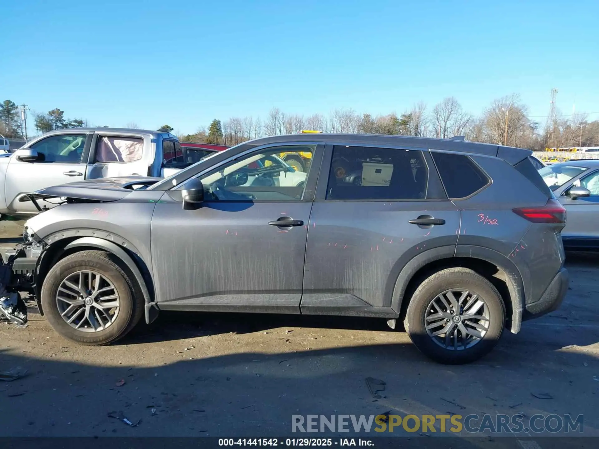 14 fotografías del automóvil dañado JN8AT3AA9MW011557 NISSAN ROGUE 2021