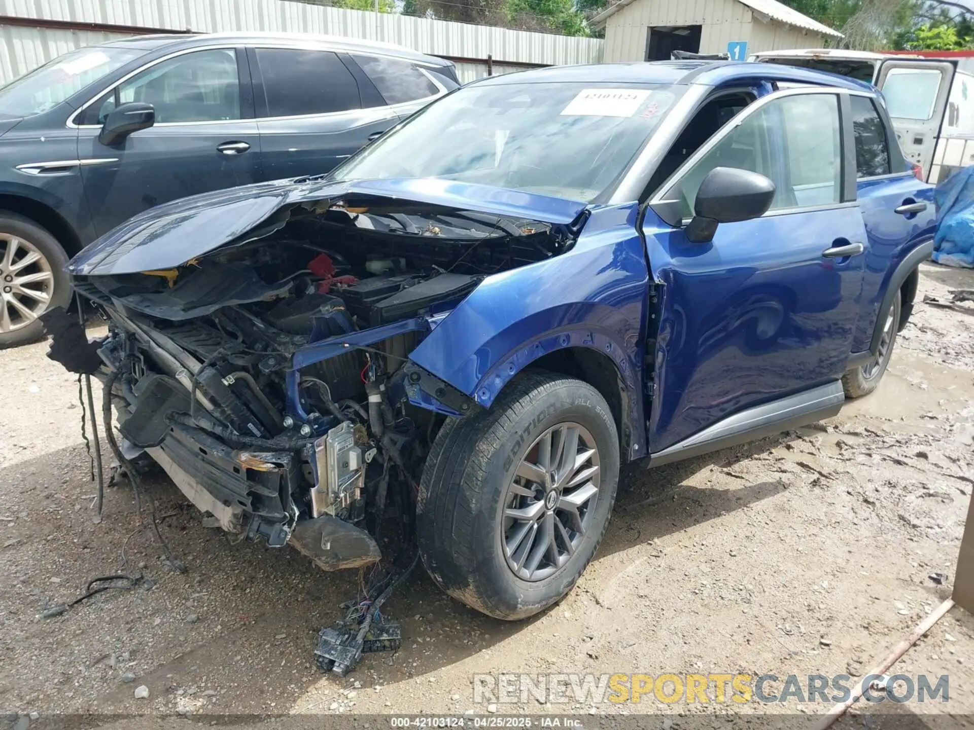 2 fotografías del automóvil dañado JN8AT3AA9MW011980 NISSAN ROGUE 2021