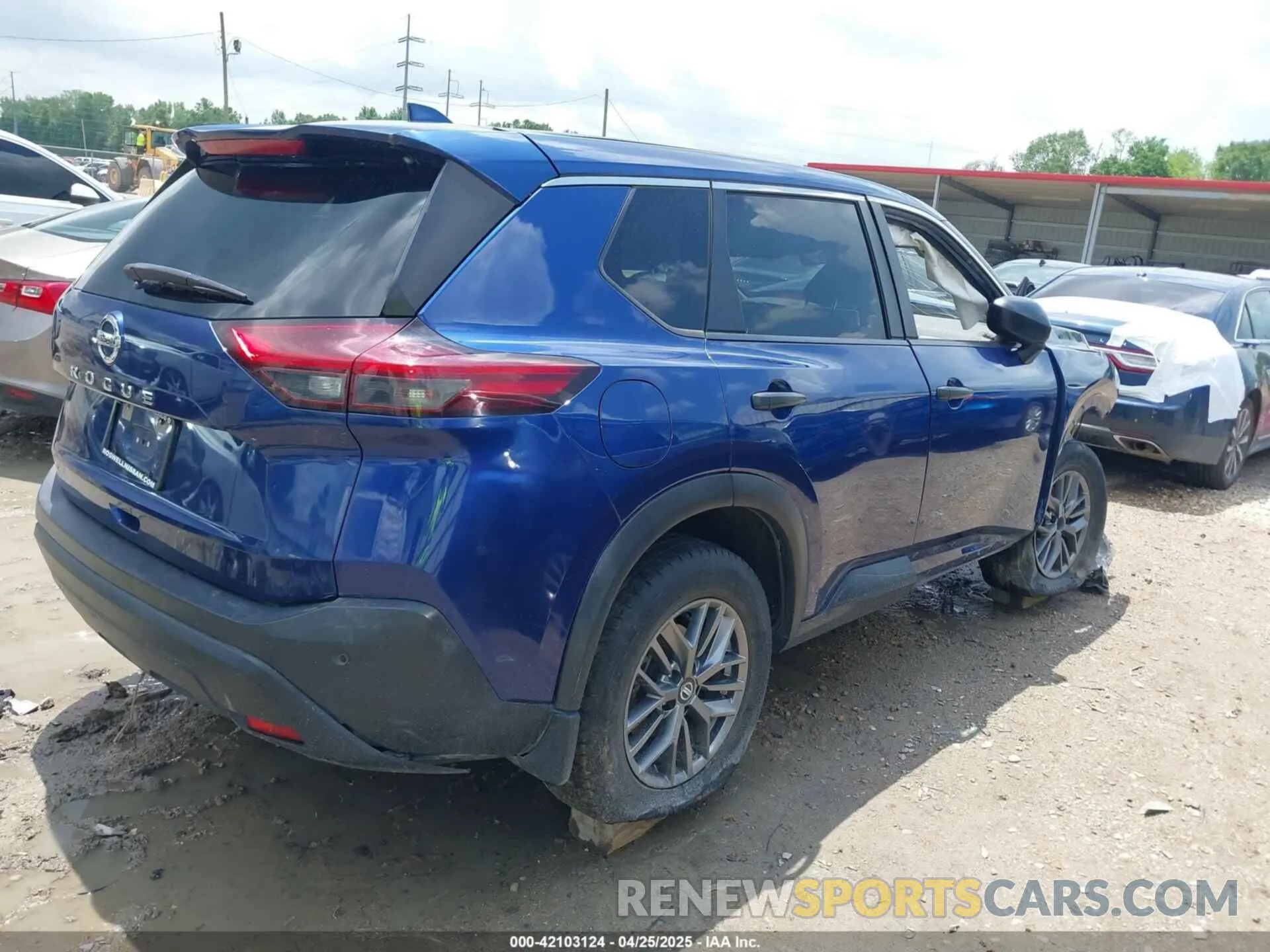 4 fotografías del automóvil dañado JN8AT3AA9MW011980 NISSAN ROGUE 2021