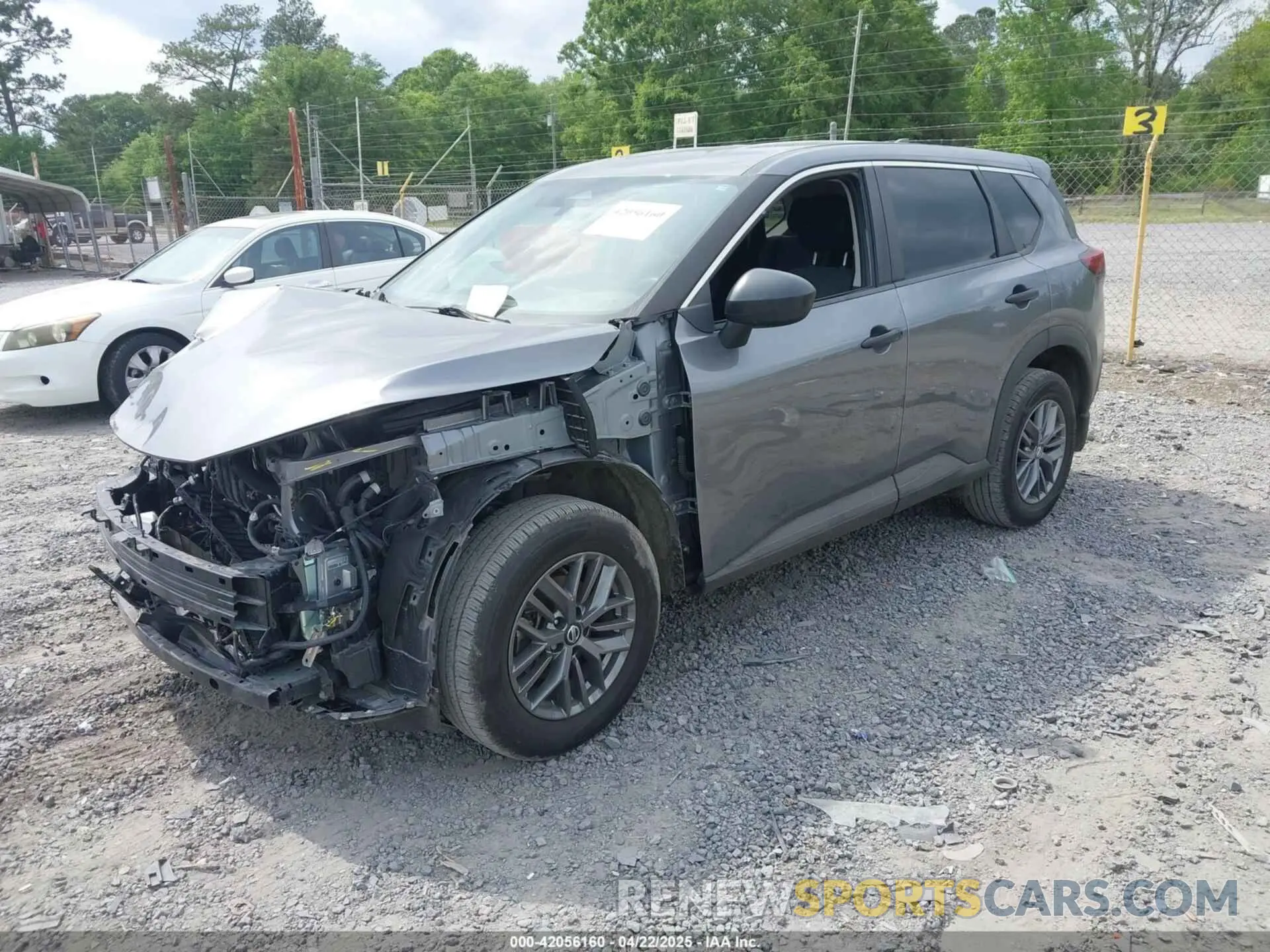 2 fotografías del automóvil dañado JN8AT3AB4MW200867 NISSAN ROGUE 2021