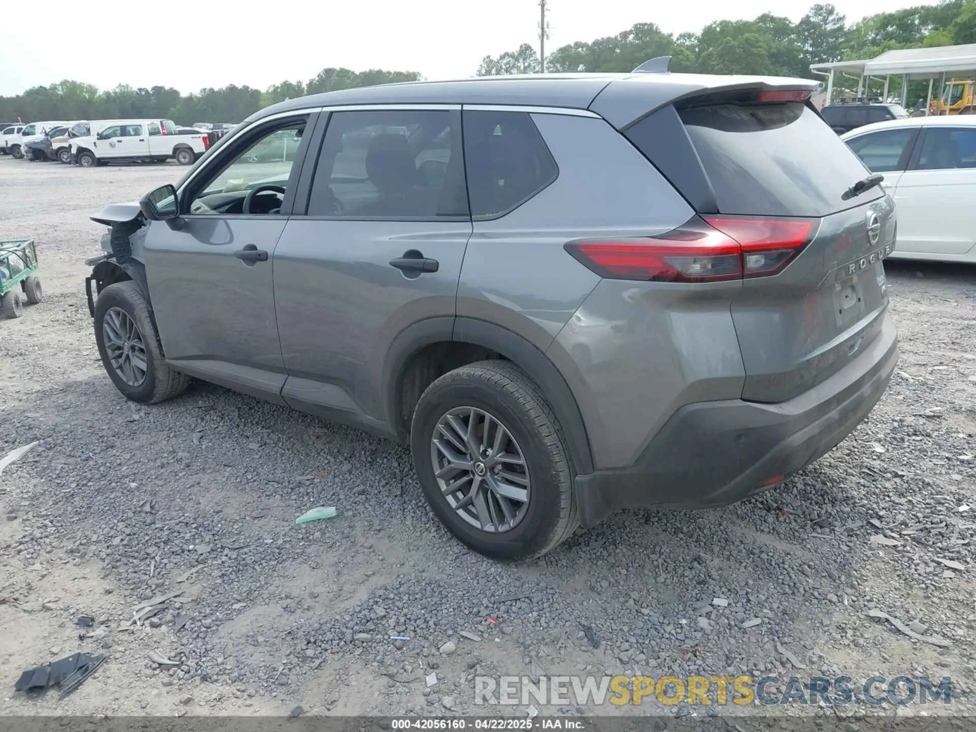3 fotografías del automóvil dañado JN8AT3AB4MW200867 NISSAN ROGUE 2021