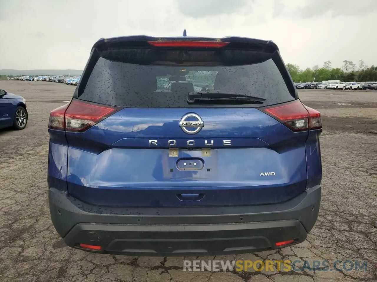 6 fotografías del automóvil dañado JN8AT3AB4MW226224 NISSAN ROGUE 2021