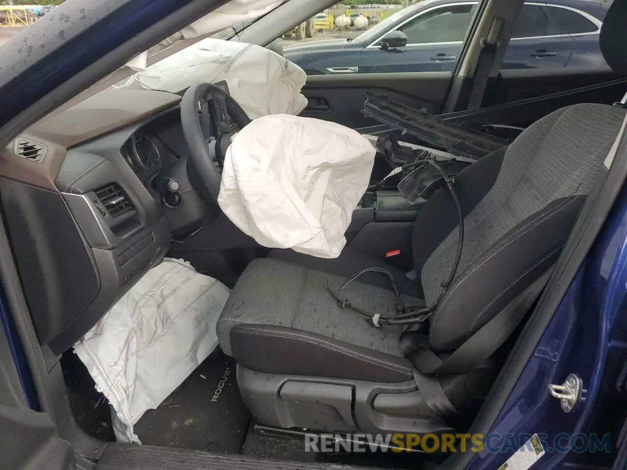7 fotografías del automóvil dañado JN8AT3AB4MW226224 NISSAN ROGUE 2021